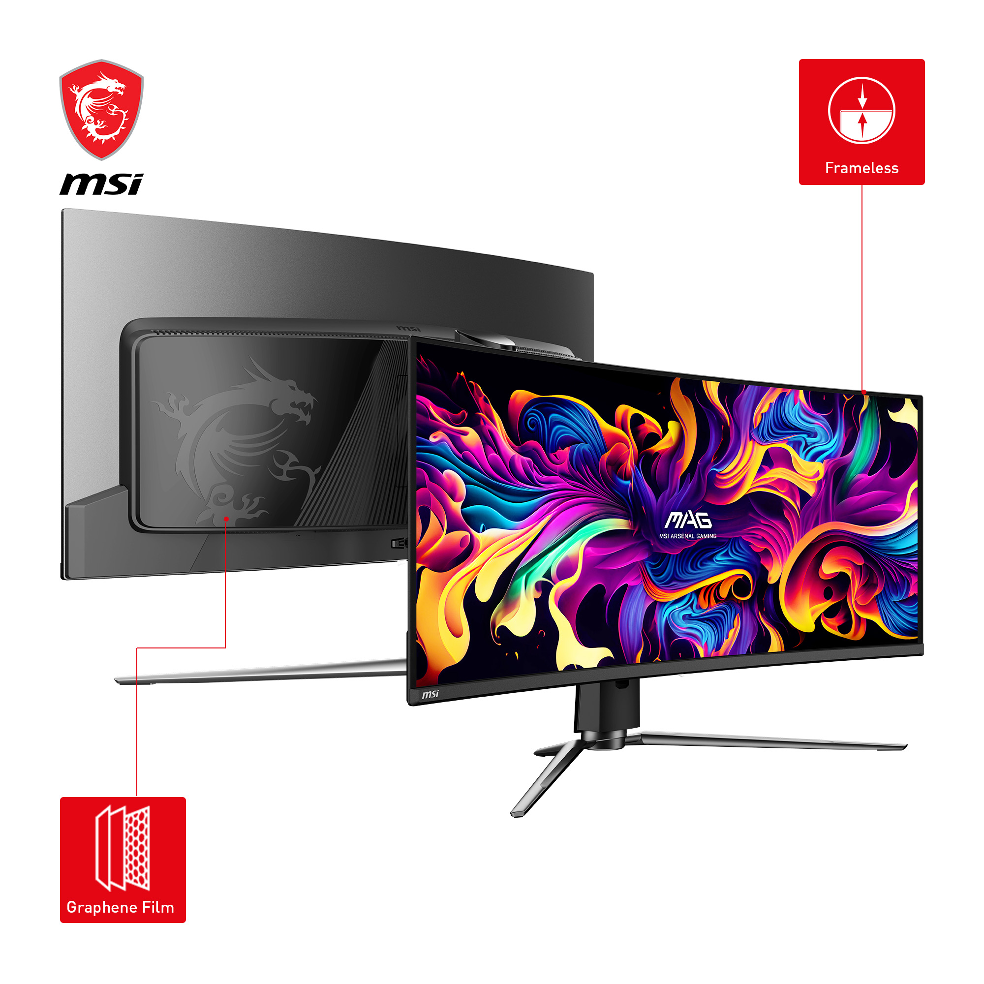 MAG 341CQPDE QD-OLED, Gaming-Monitor
