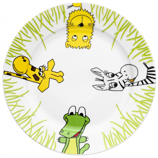 WMF Kindergeschirr-Set Safari weiß 6-tlg., 1 Set