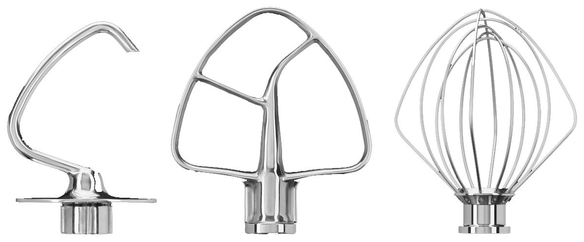 Kitchenaid 5KSM5TH3PSS Edelstahlrührer, Silber