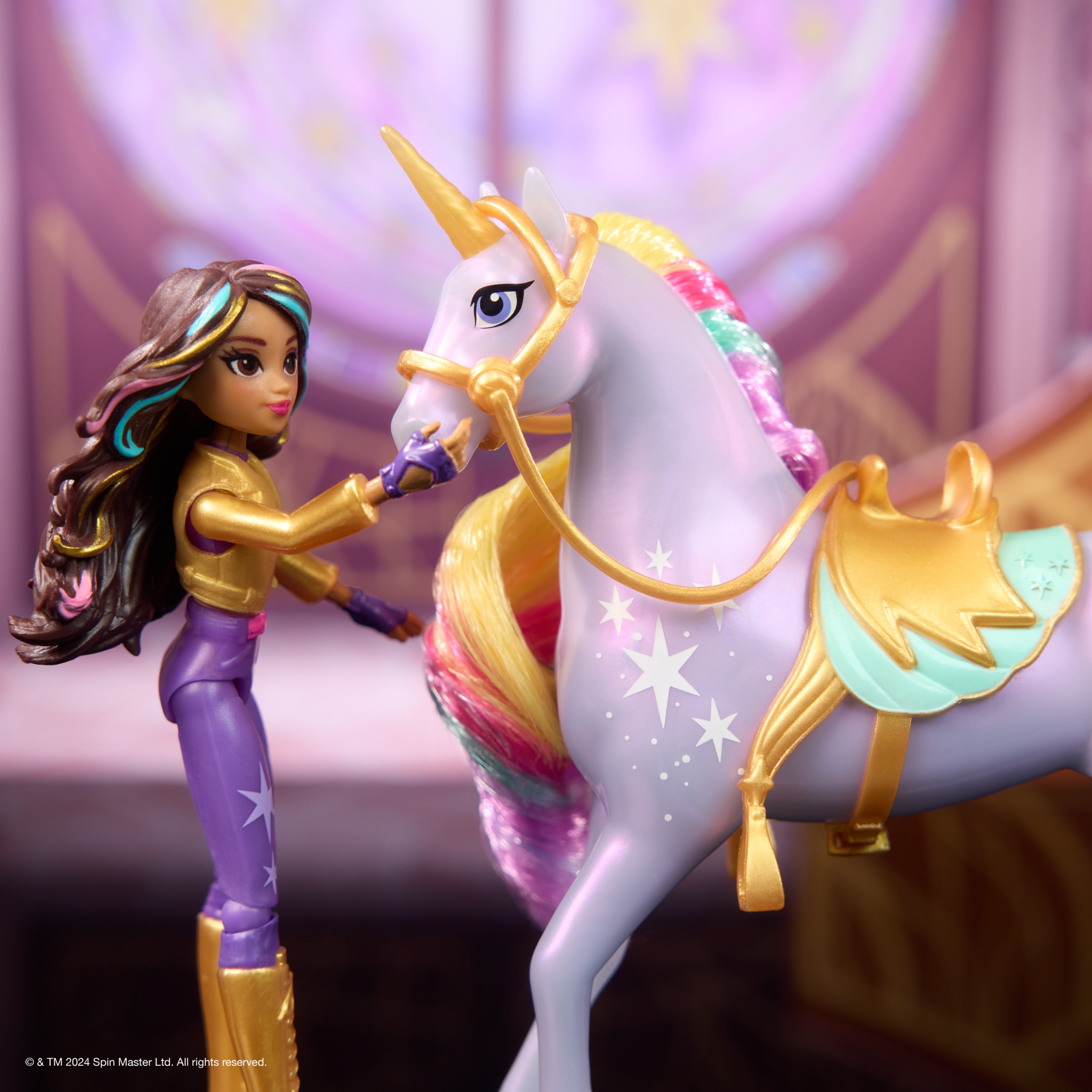 Unicorn Academy - Abenteuer-Set, mit Ravenzella, Sophia, Ava, Wildstar, Leaf, Spielfigur