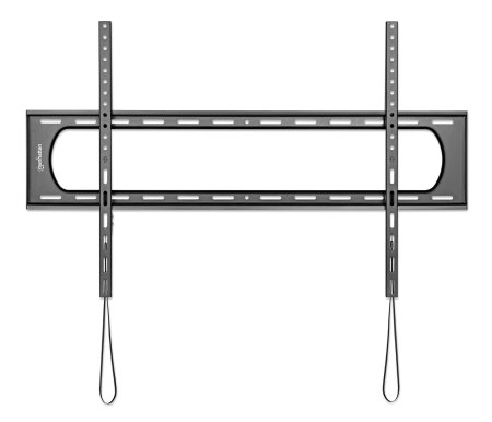 MANHATTAN Ultraflache TV-Wandhalterung für Grossbildschirme von 152,4 bis 304,8cm von 60 bis 120Zoll und bis zu 120kg starr schwarz