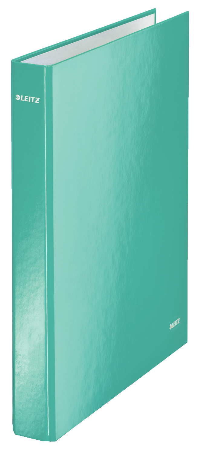 LEITZ WOW Ringbuch 2-Ringe eisblau 4,0 cm DIN A4, 1 St.