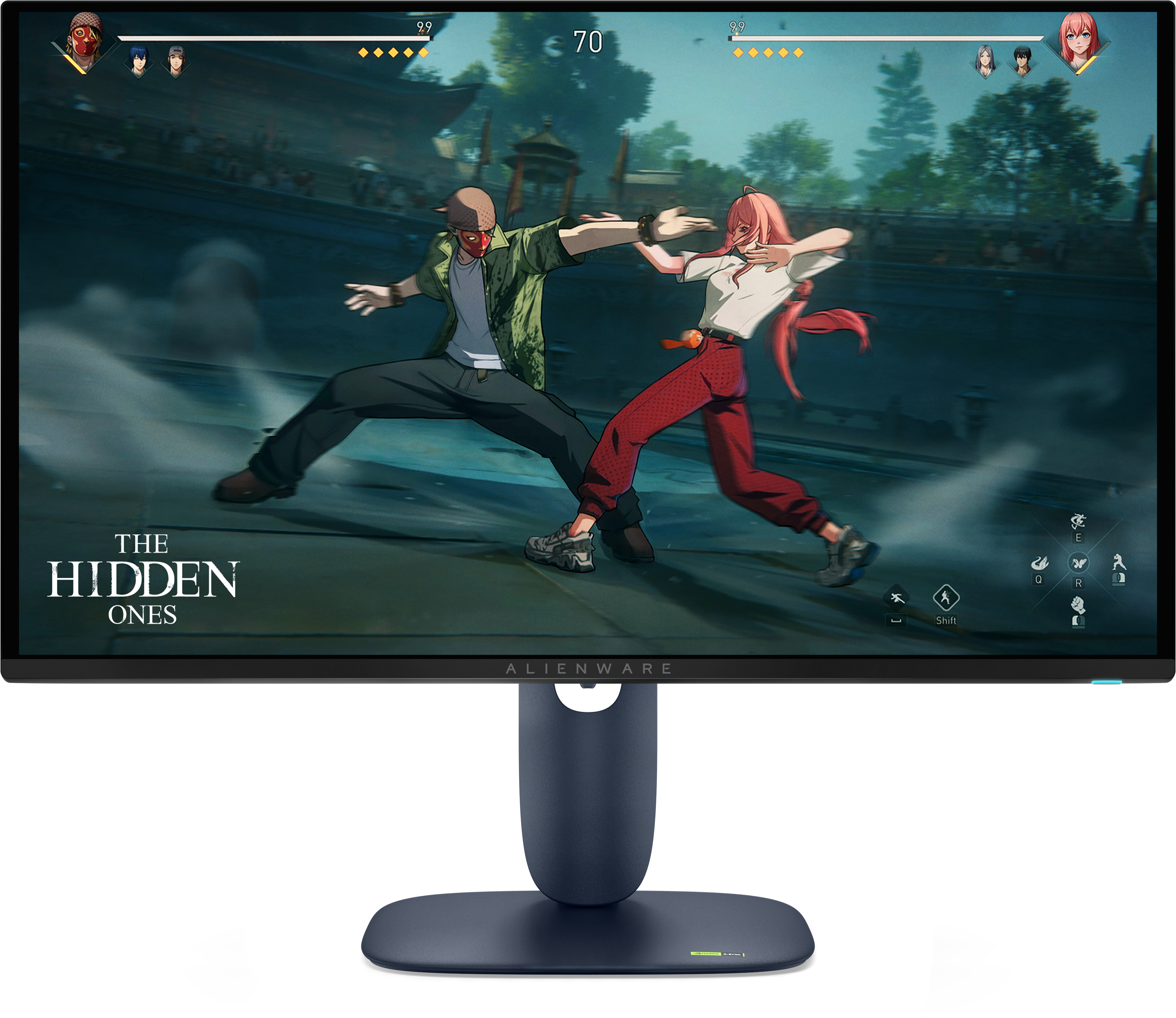 DELL Alienware 27 280Hz QD-OLED Monitor AW2725D 67,82cm 26,7Zoll QHD 2560x1440 16:9 1000cd/m2 HDMI DP USB