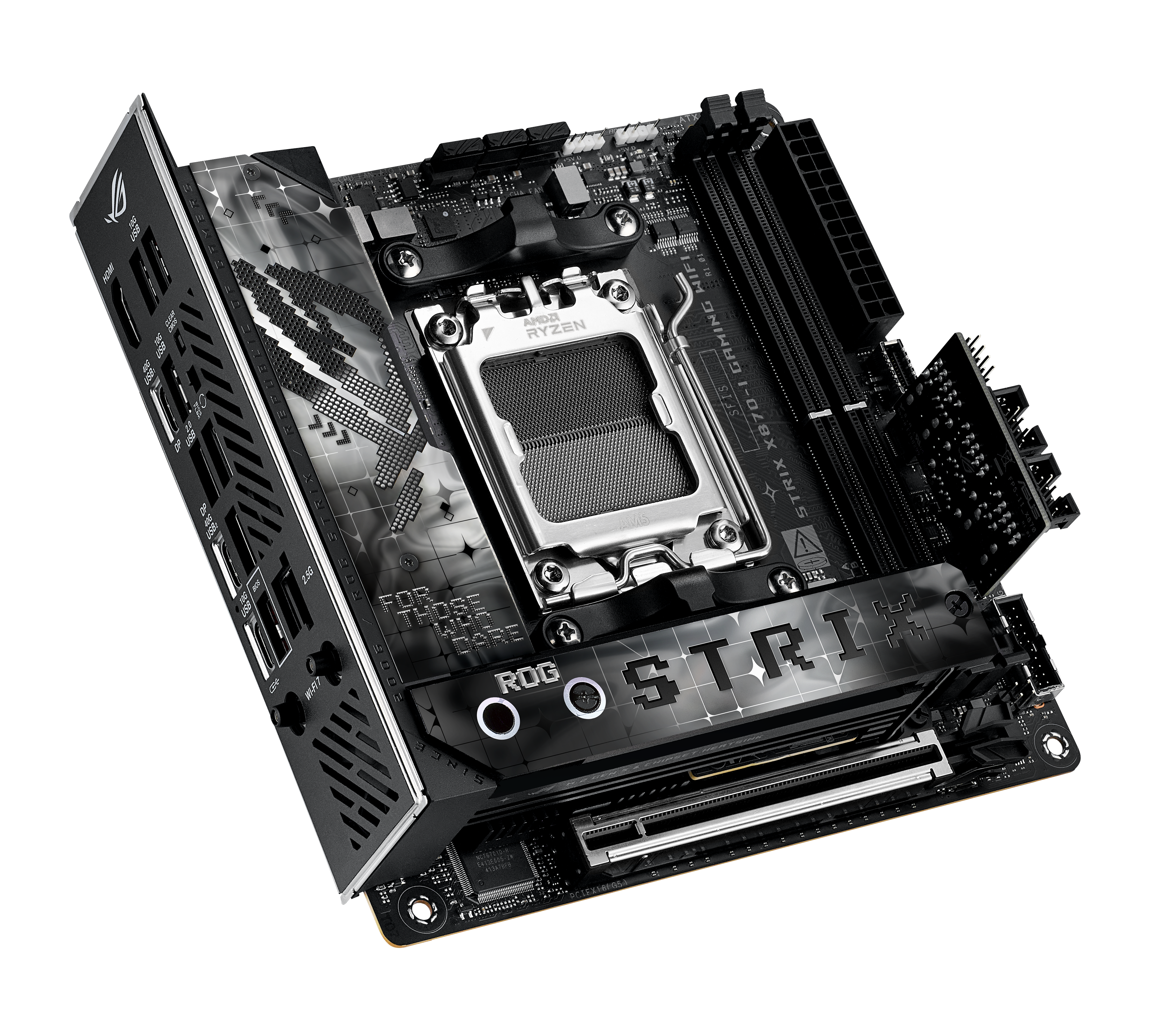 ASUS ROG STRIX X870-I GAMING WIFI AM5 DDR5 mini ITX MB