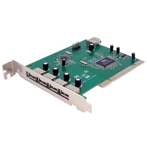 7 PORT PCI USB ADAPTER CARD .