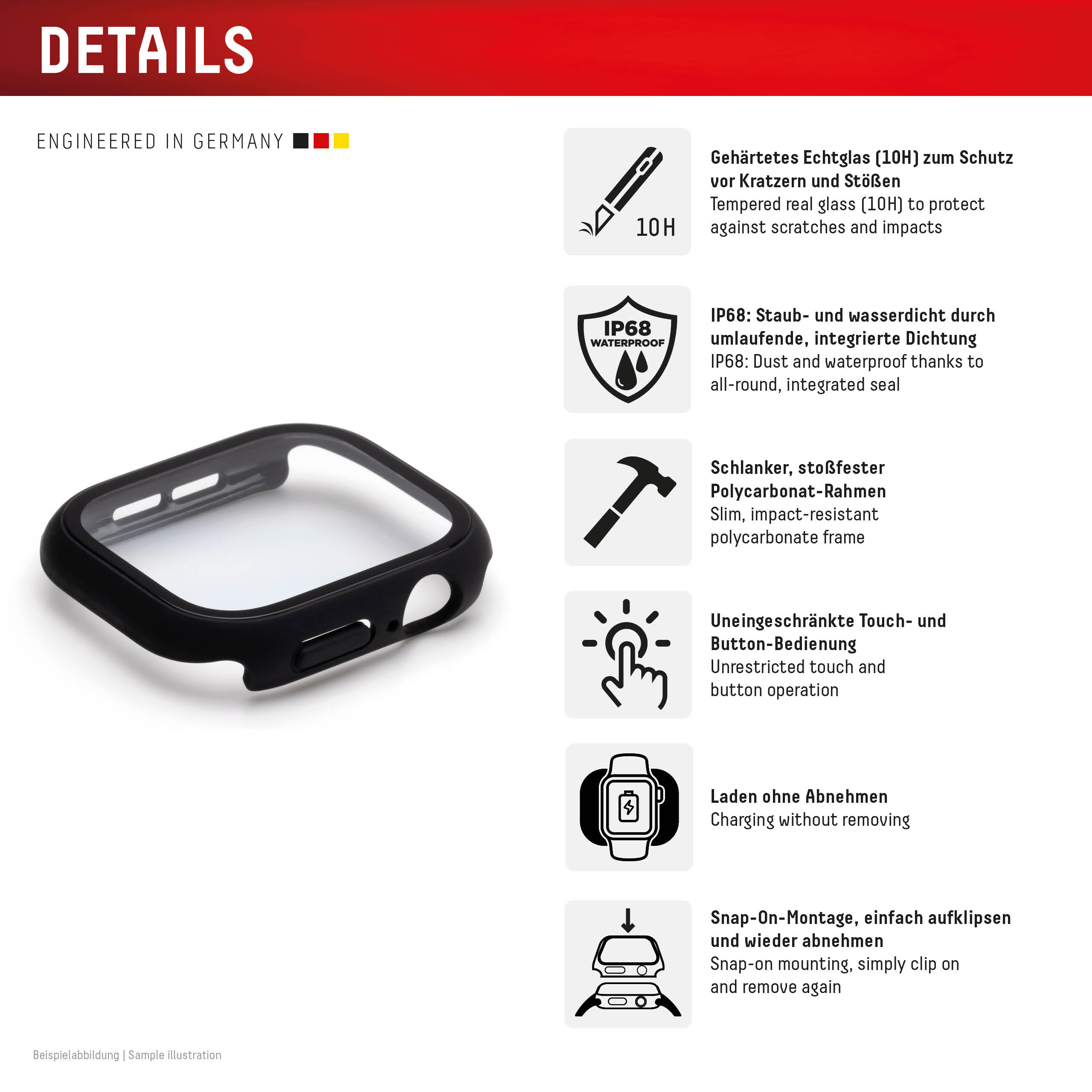 DISPLEX FULL BODY APPLE WATCH ULTRA(2) 49MMBLACK