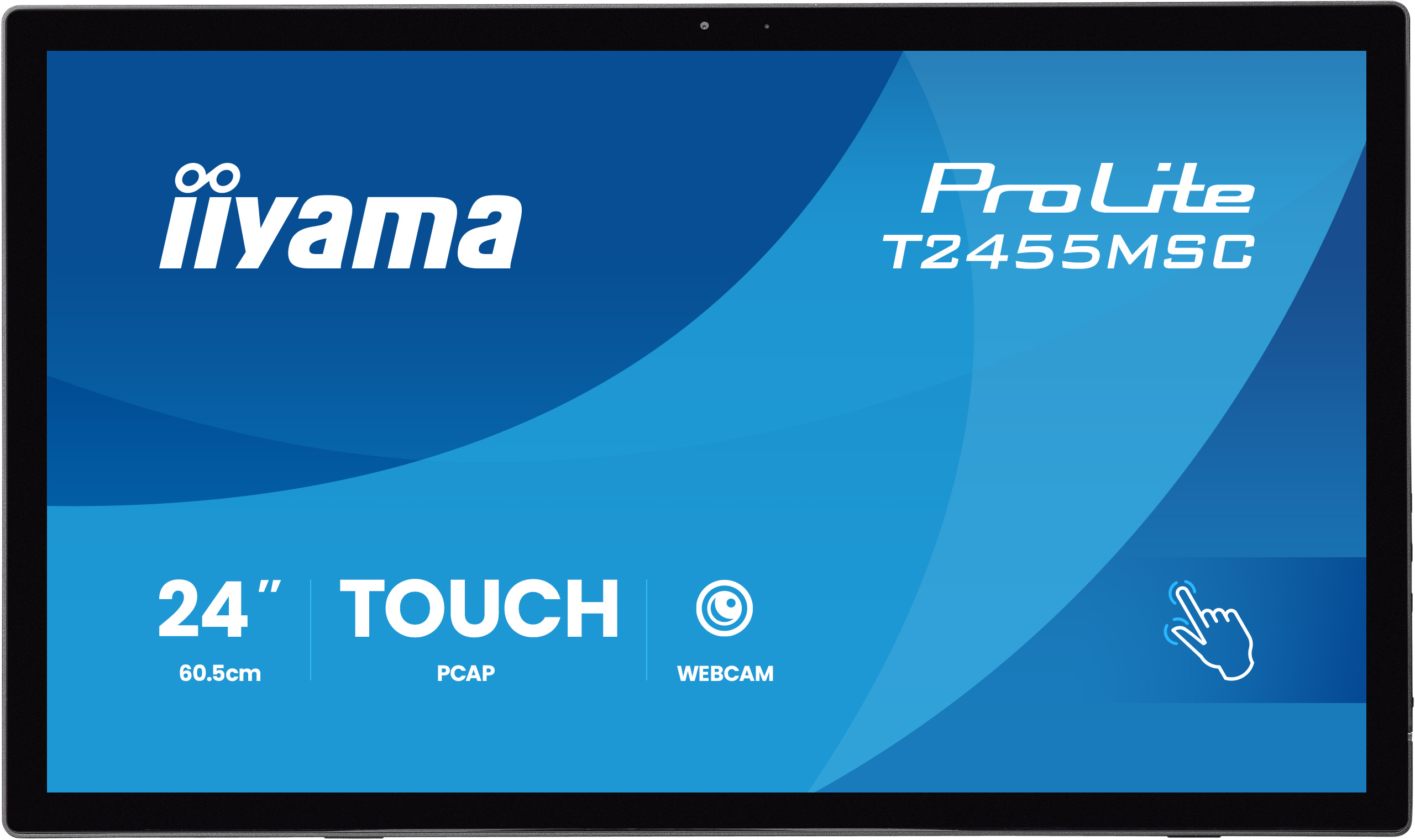 IIYAMA 60.5cm (23,8) T2455MSC-B2 16:9 M-Touch DP+HDMI+USB