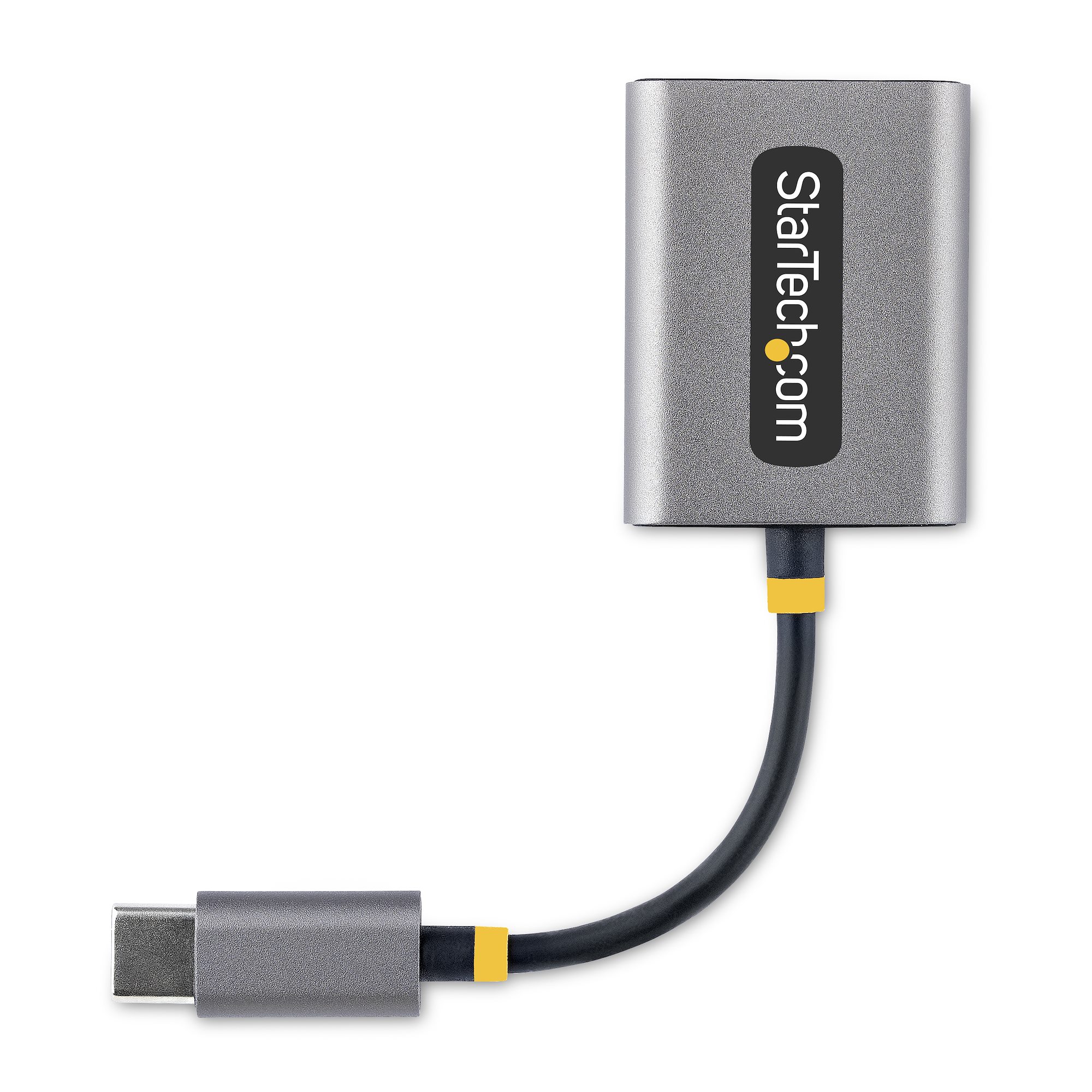 STARTECH.COM USB-C Audio Splitter USB-C Dual Kopfhörer Splitter/Adapter mit Mikrofoneingang USB-C auf Klinke für 2 Kopfhörer