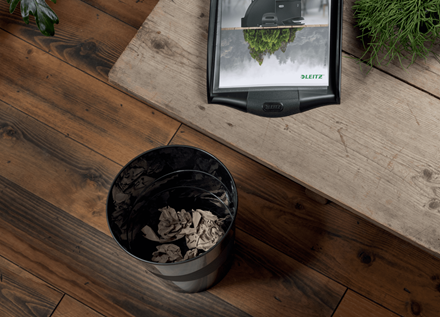 LEITZ Recycle Papierkorb 15,0 l schwarz, 1 St.