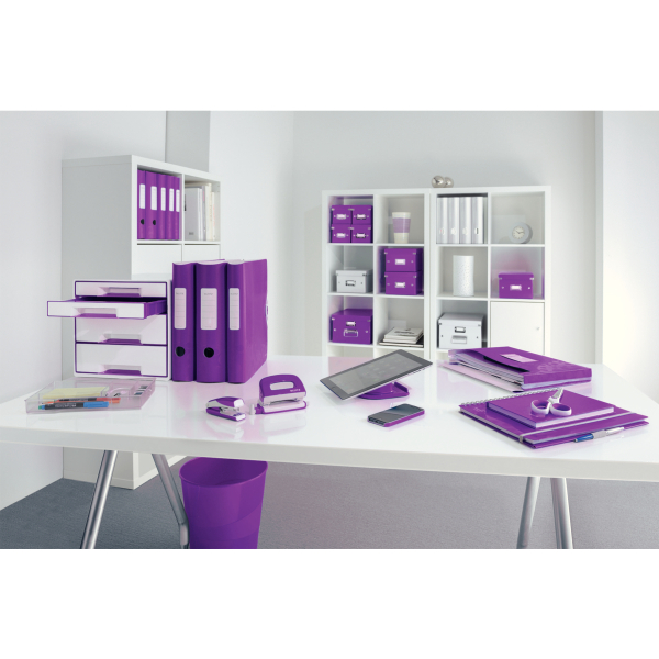 LEITZ Active WOW 1106 Ordner violett Kunststoff 8,2 cm DIN A4, 1 St.