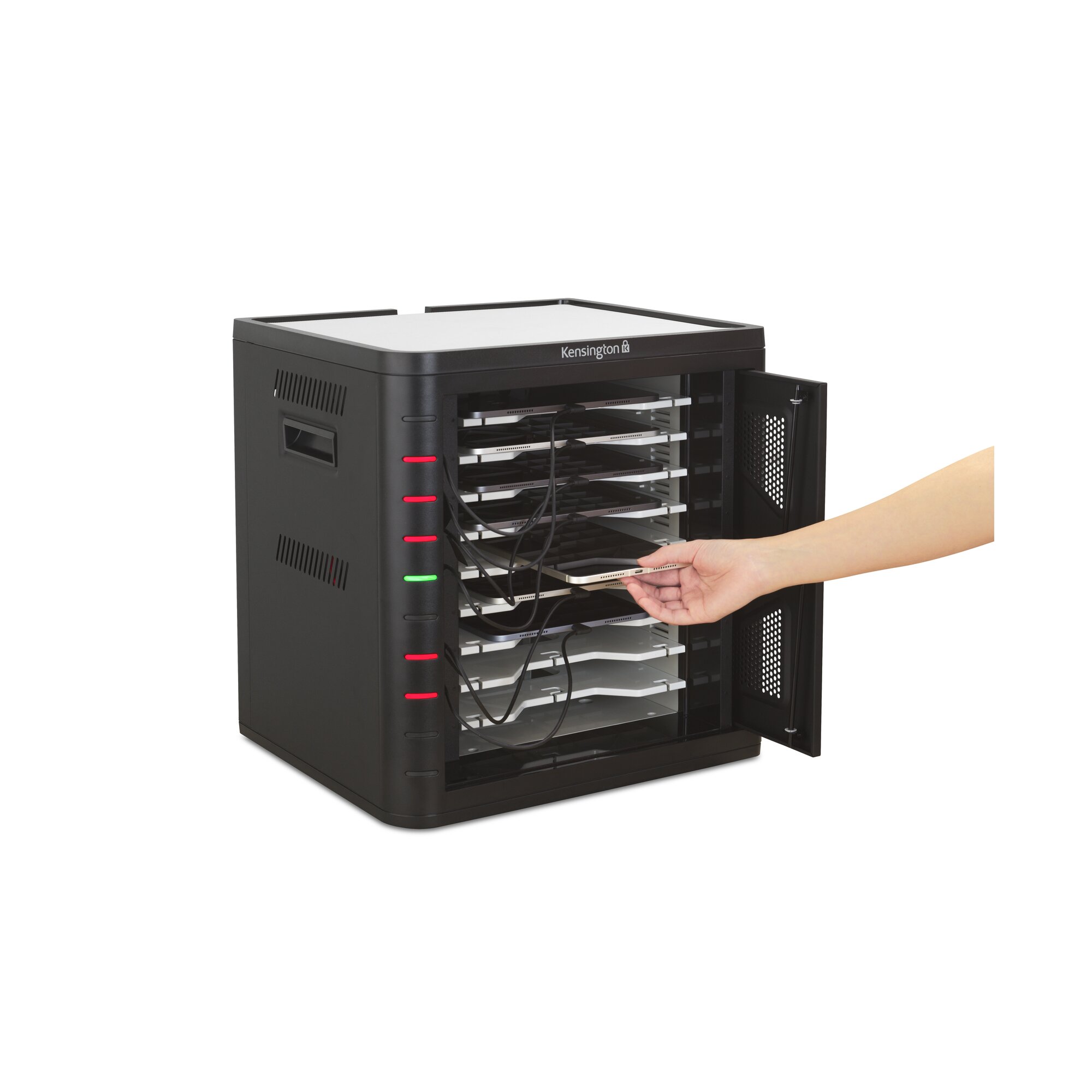 Kensington K67716EU Ladeschrank schwarz, 18 Watt / VA