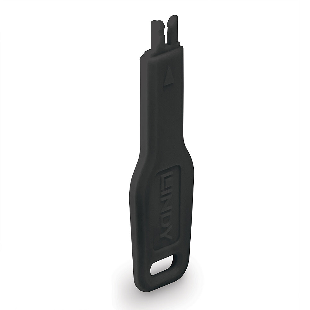 LINDY Schlüssel für RJ45 Port Schloss, schw (47891 u 47892)