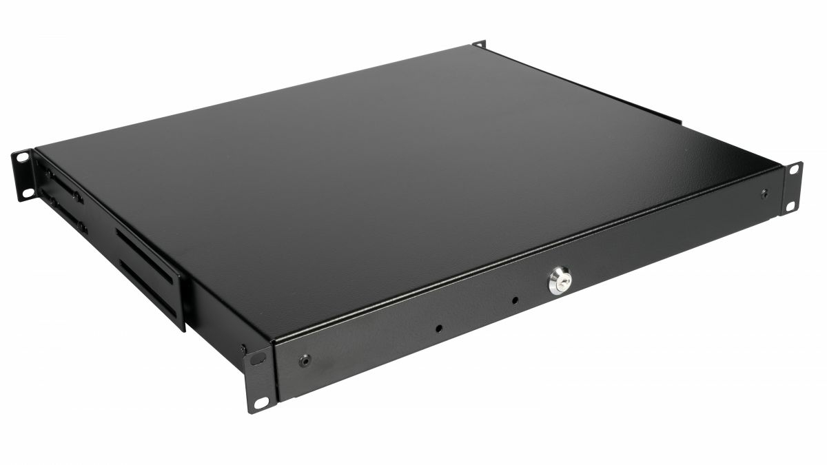 Equip 19 Schublade für Serverschränke abschl. 1U RAL9005