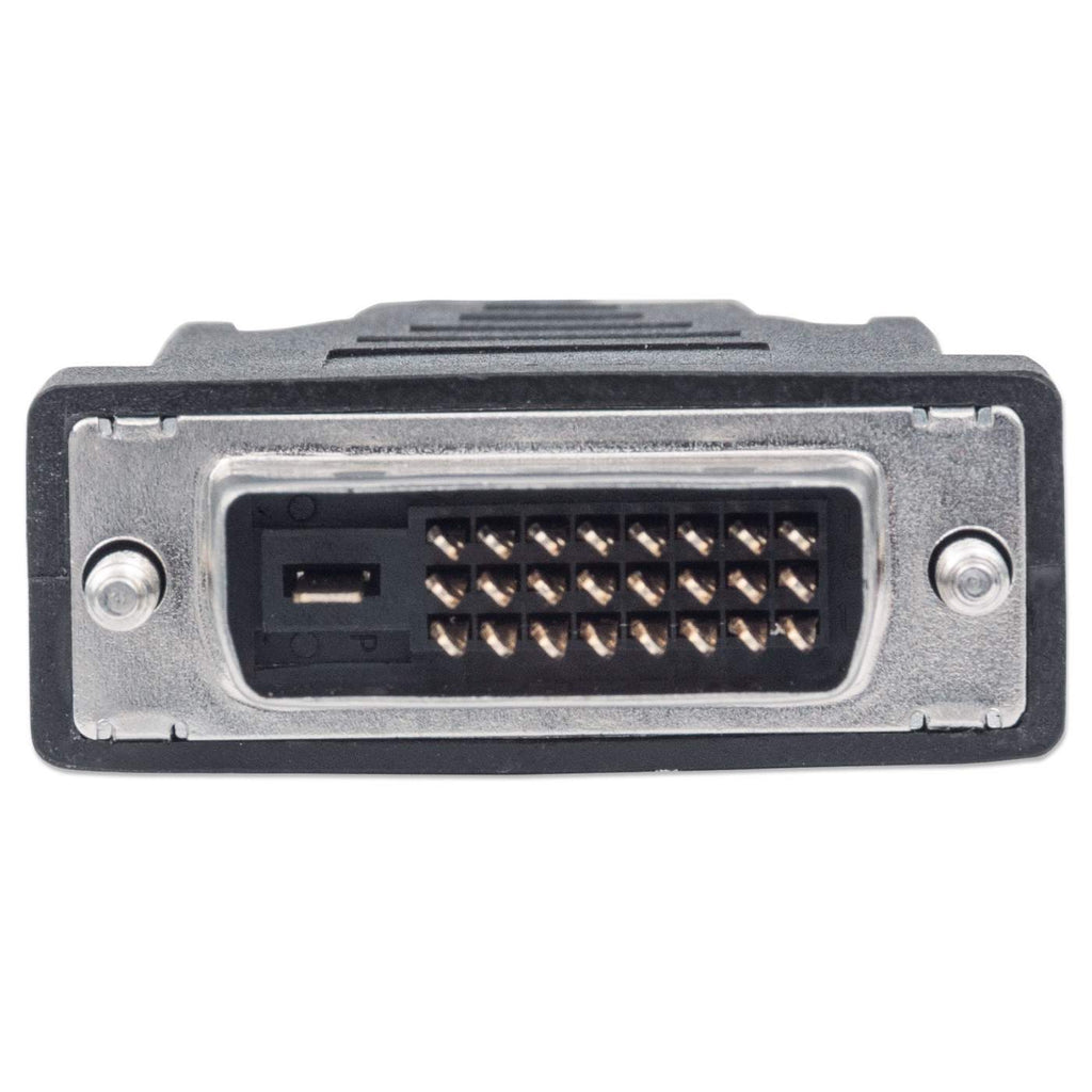 MANHATTAN HDMI-Kabel HDMI A -> DVI(24+1) St/St 1.80m sw
