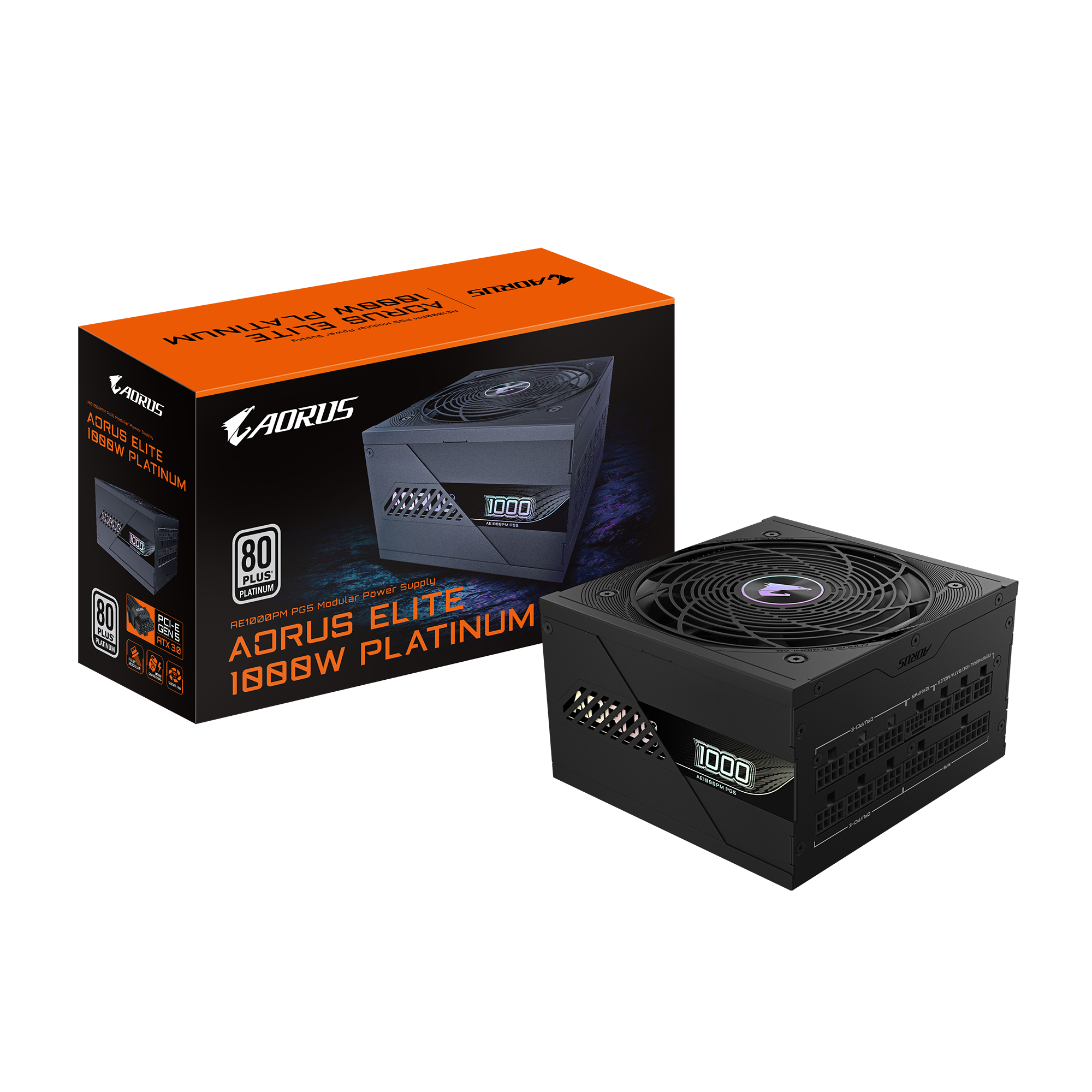 GIGABYTE AORUS ELITE P1000W 80+ Platinm Modular PSU