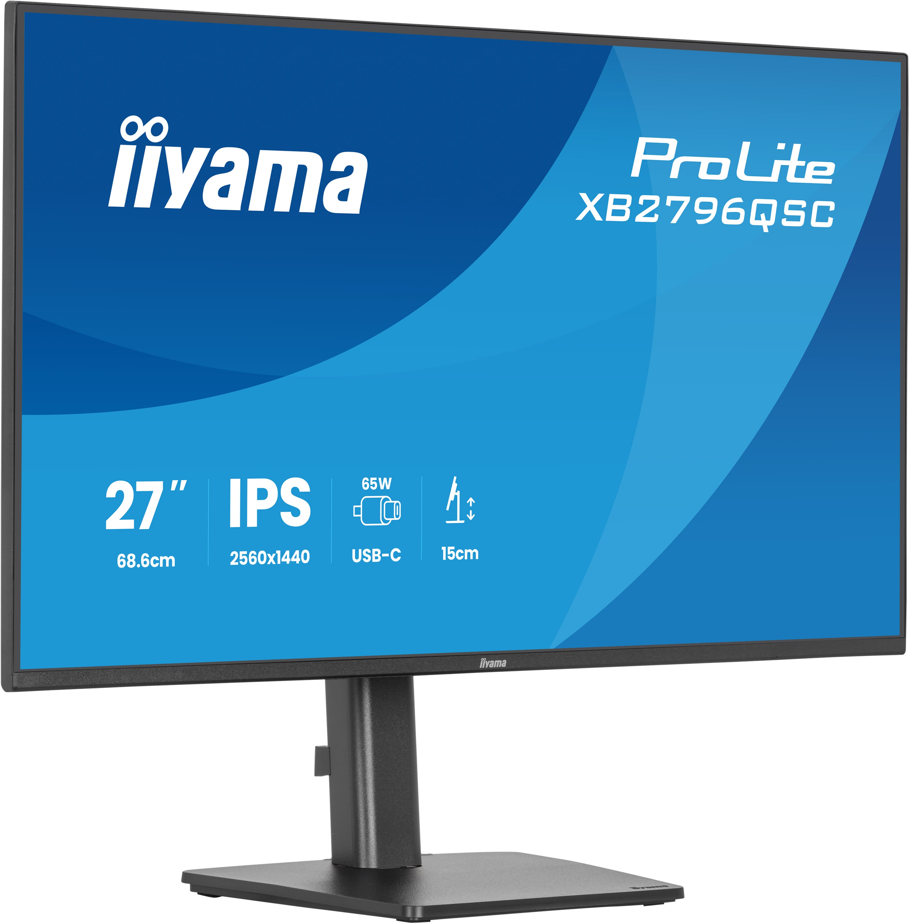 IIYAMA 68.6cm (27) XB2796QSC-B1 16:9 HDMI+USB-C IPS