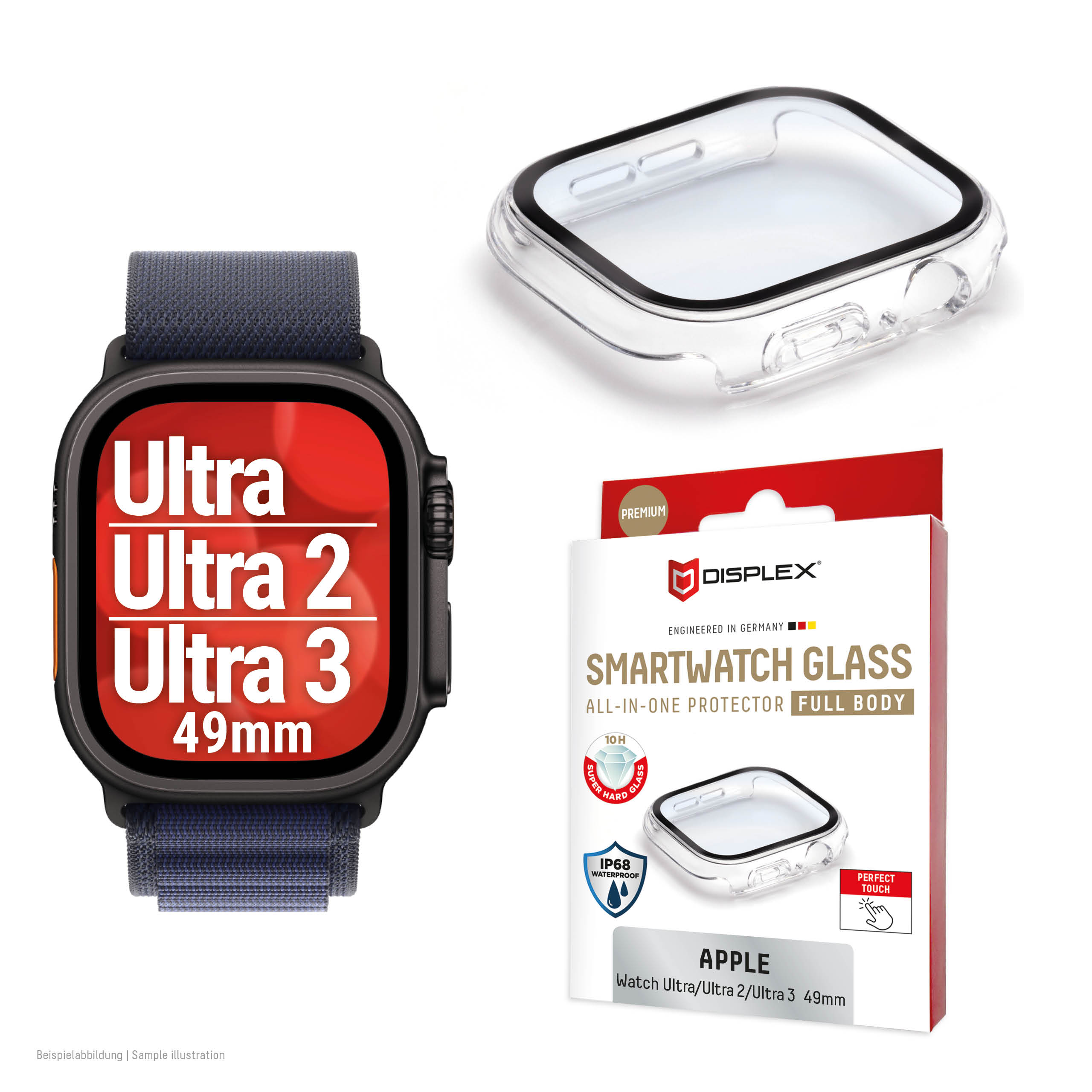 DISPLEX FULL BODY APPLE WATCH ULTRA(2) 49MMTRANS