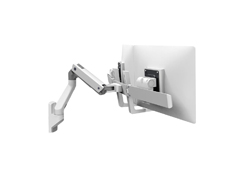 HX WALLMOUNT DUAL MONITOR ARM 32IN 7.9KG LIFT29 MISD WHITE 10Y