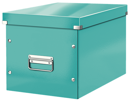 LEITZ Click & Store Aufbewahrungsbox 30,0 l eisblau 32,0 x 36,0 x 31,0 cm, 1 St.