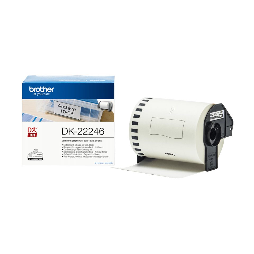 PAPER WHITE LENGTH 30.48 M 103 MM DK22246