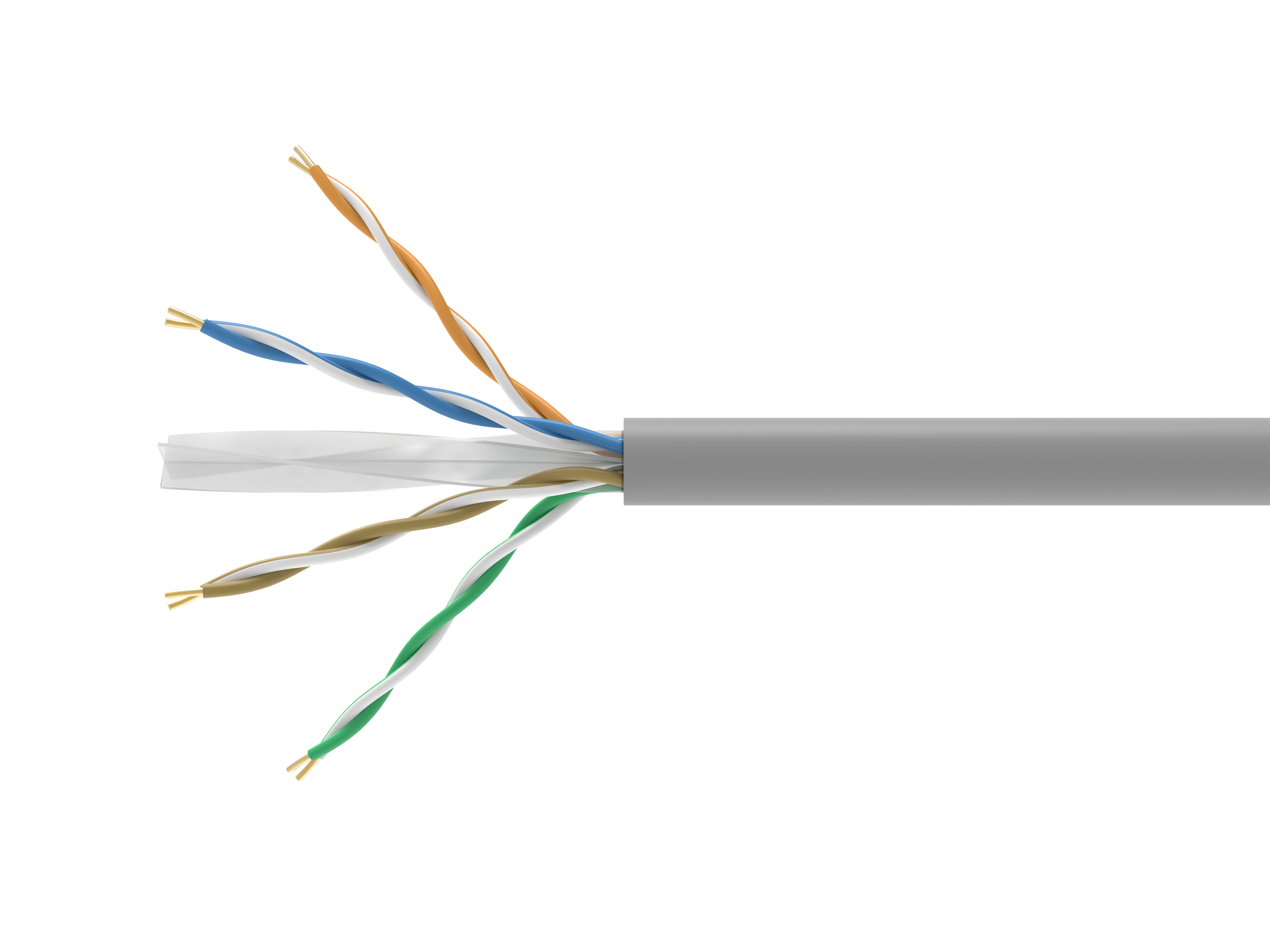 Equip Instal.Kab Cat6 U/UTP DCA 305.00m grau LSZH