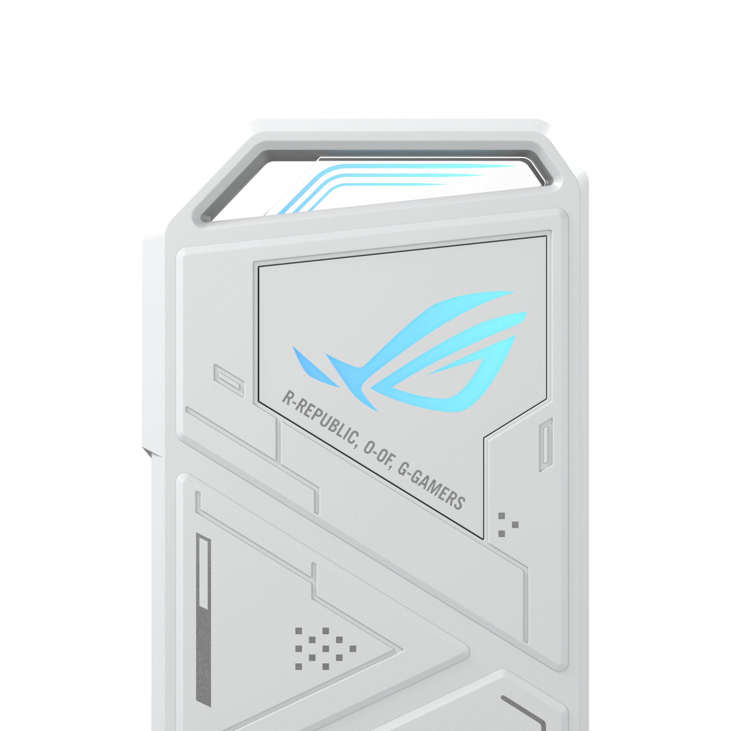 ASUS Geh USB ROG Strix Arion White M2 SSD Gehäuse mit Aura