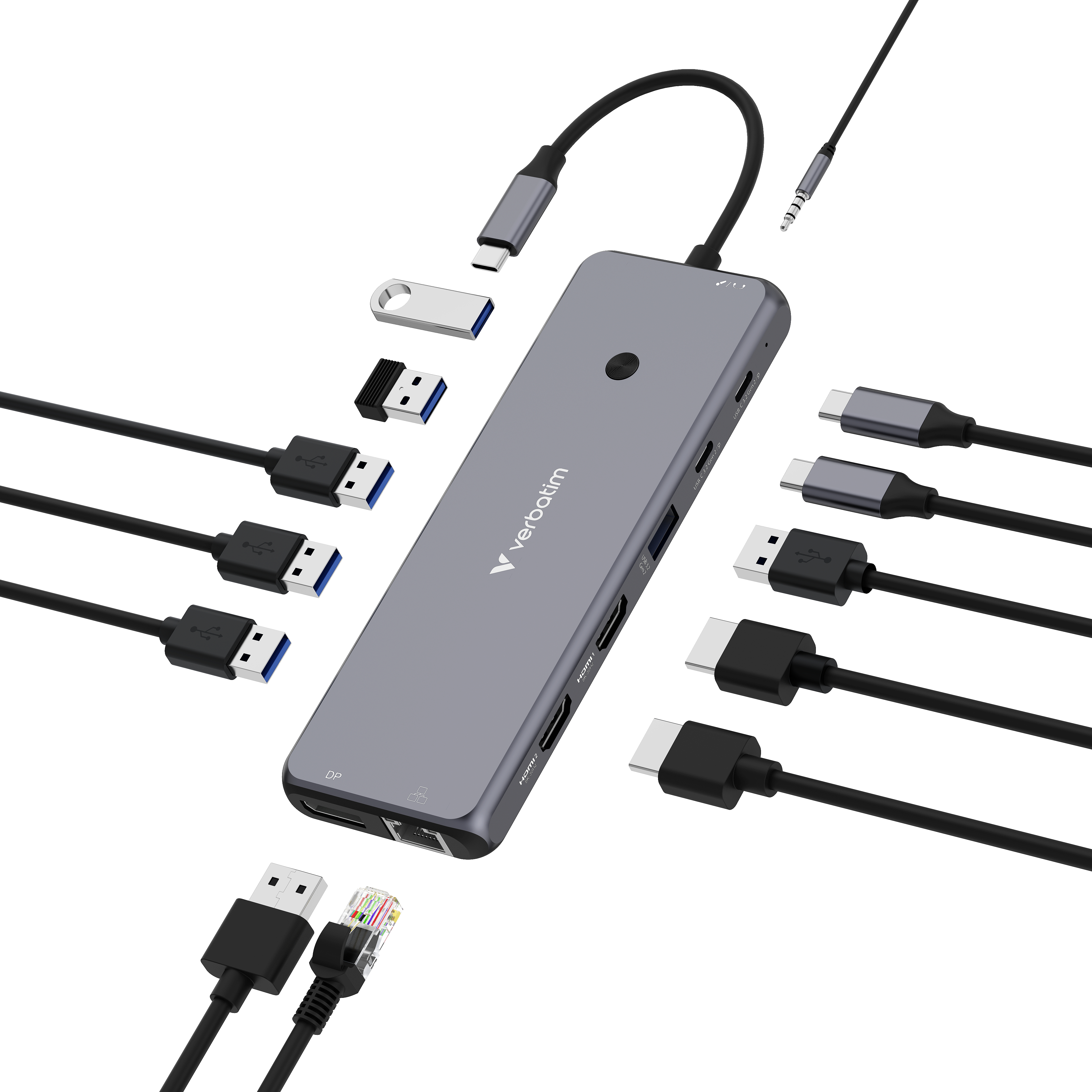 Verbatim USB-C Pro Multiport Hub 13 Port CMH-13 32153