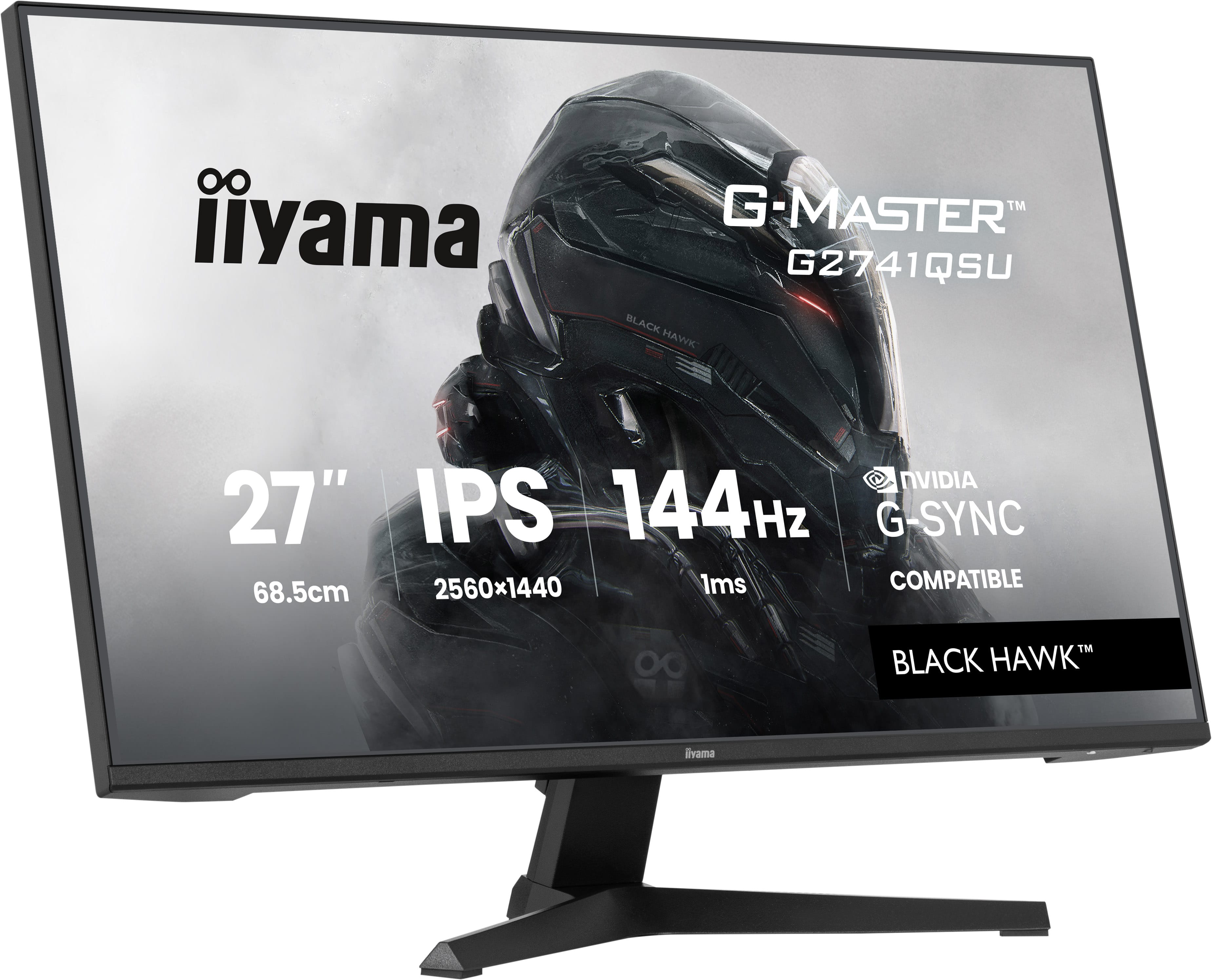 IIYAMA 68.6cm (27) G2741QSU-B1 16:9 HDMI+DP+2xUSB IPS