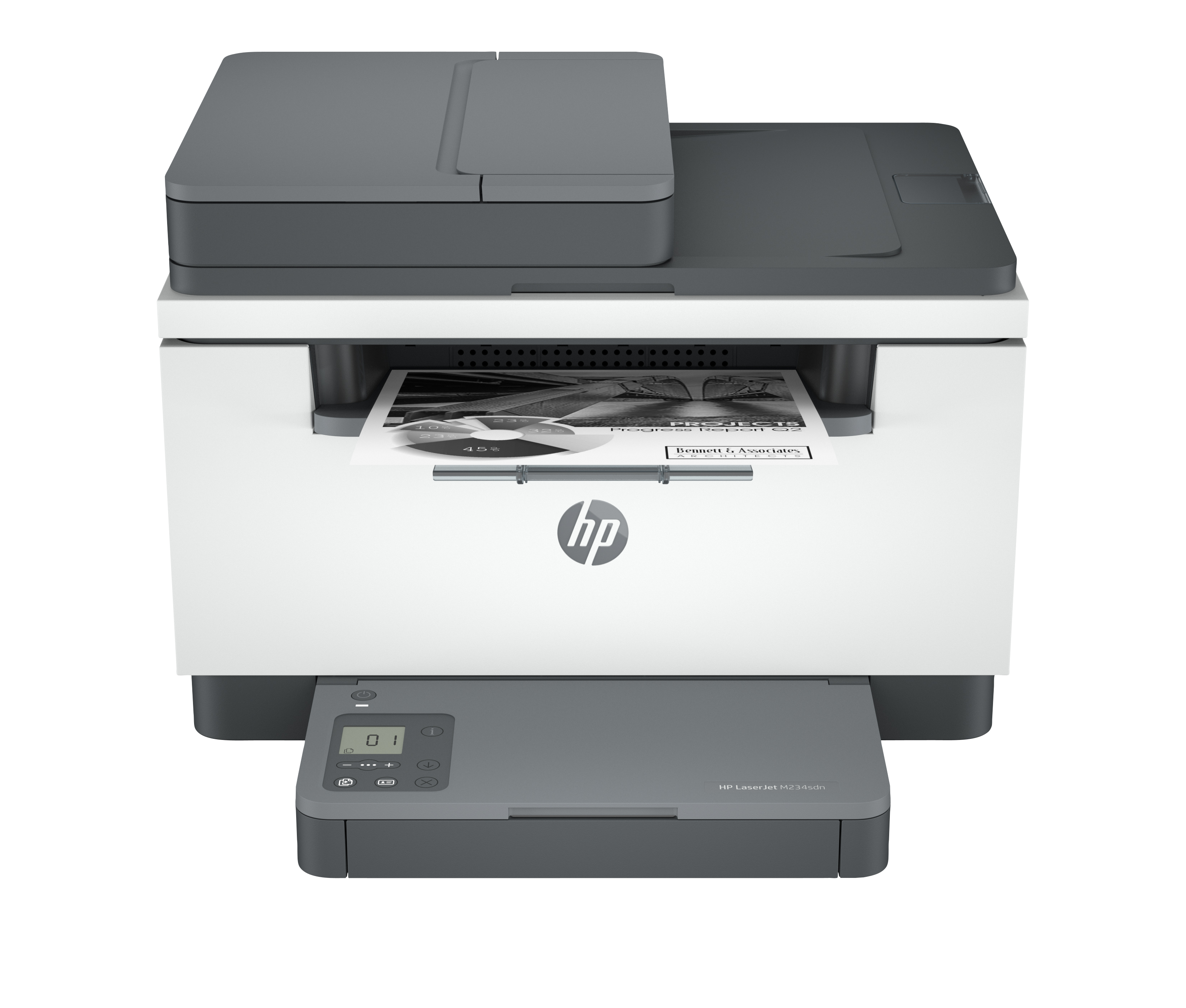 HP LaserJet MFP M234sdn 3 in 1 Laser-Multifunktionsdrucker weiß