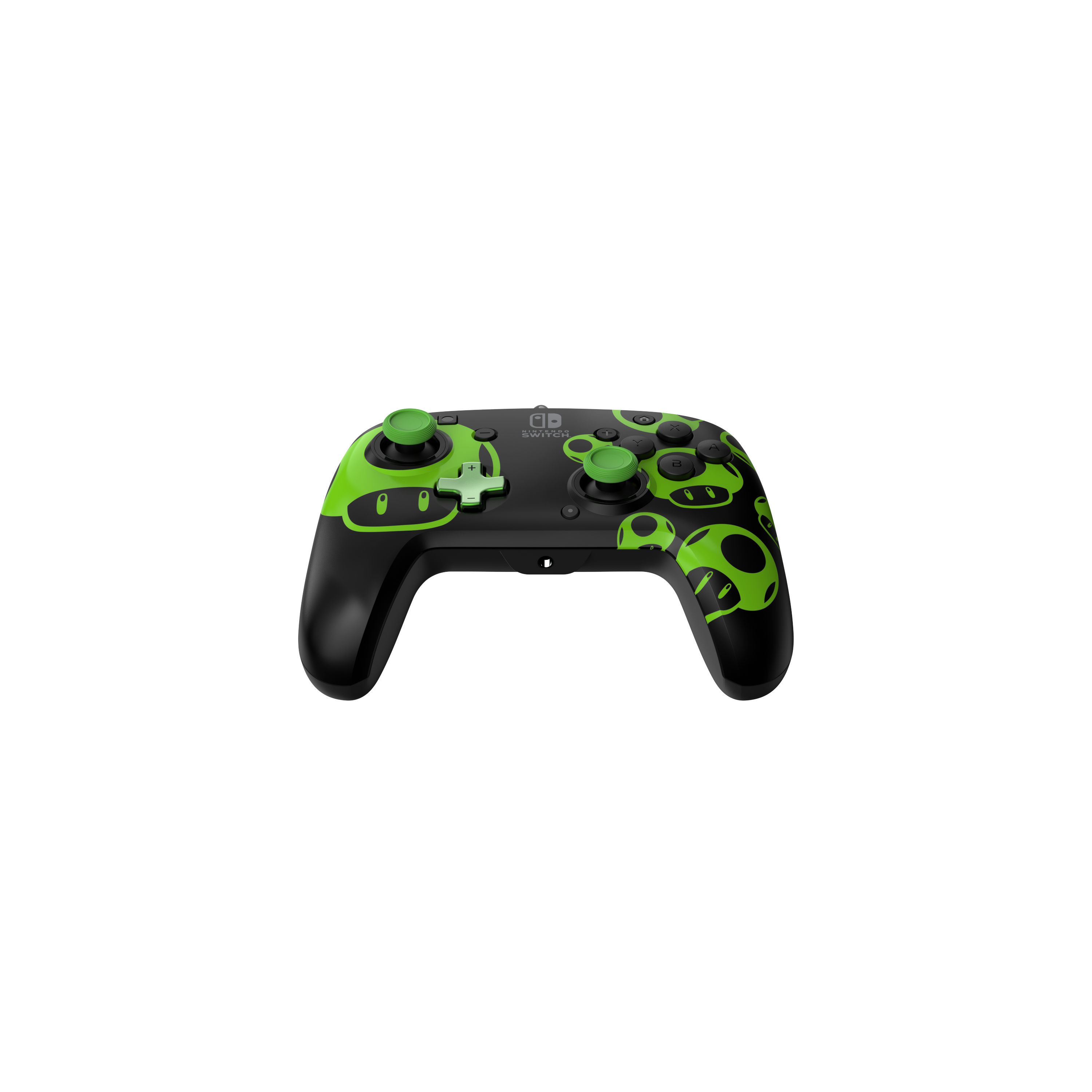 PDP Controller Rematch Wired 1Up Glow in the Dark Switch