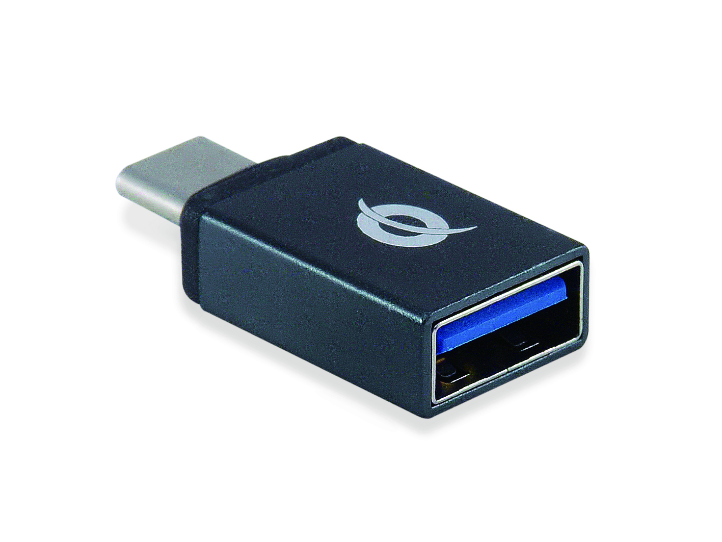 CONCEPTRONIC 4-Port Hub USB-A3.0/-C Adap.->4xA3.0 o.Netz. sw