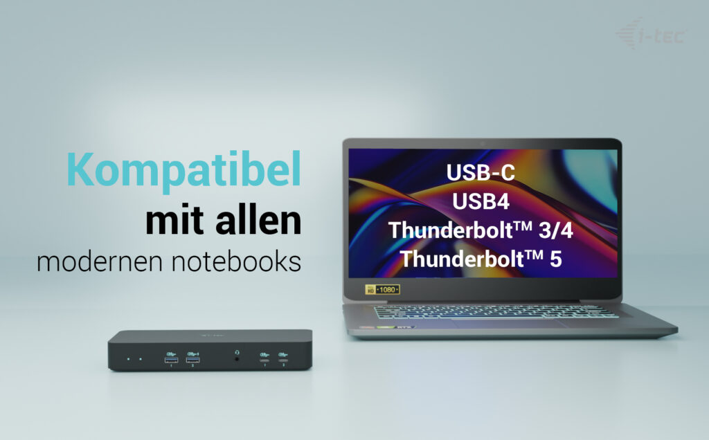 I-TEC USB-C Intelligent Triple Display Docking Station 1xHDMI 2xDP 1xGLAN 2xUSB-C Gen2 2xUSB-A Gen2 2xUSB-A Gen1 1xAudio/Mic PD 100W