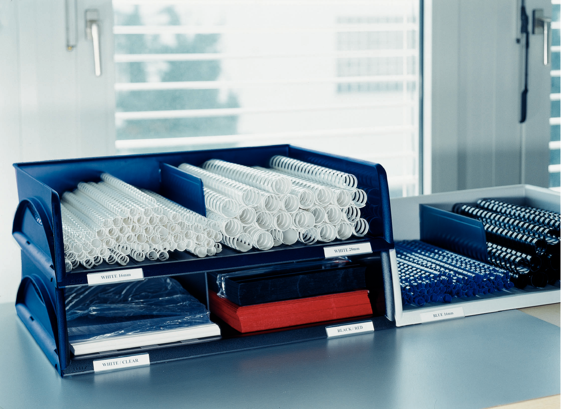 LEITZ Briefablage Sorty A3 quer Jumbo blau DIN A3 quer, 1 St.