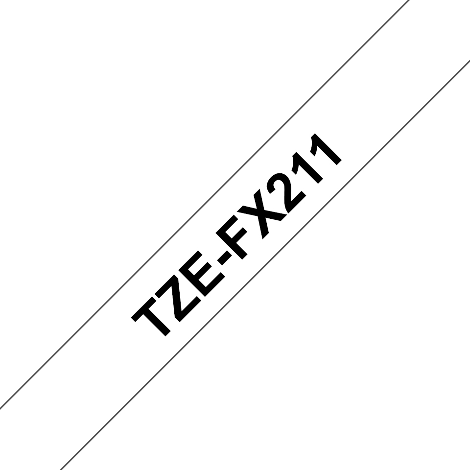 TZE-FX211 LAMINIERTES SCHRIFTBAND 6 MM BR