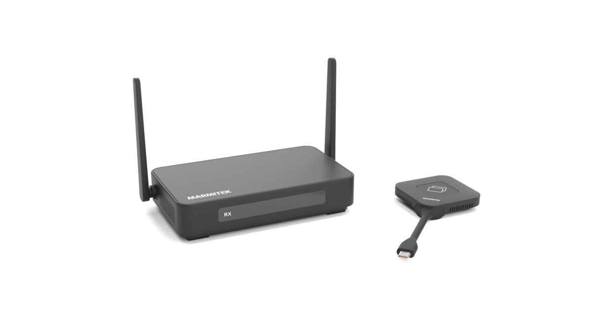 Marmitek Stream 4K Pro-Kabelloses 4K-HDMI-Präsentationssystem / Konferenzlösung