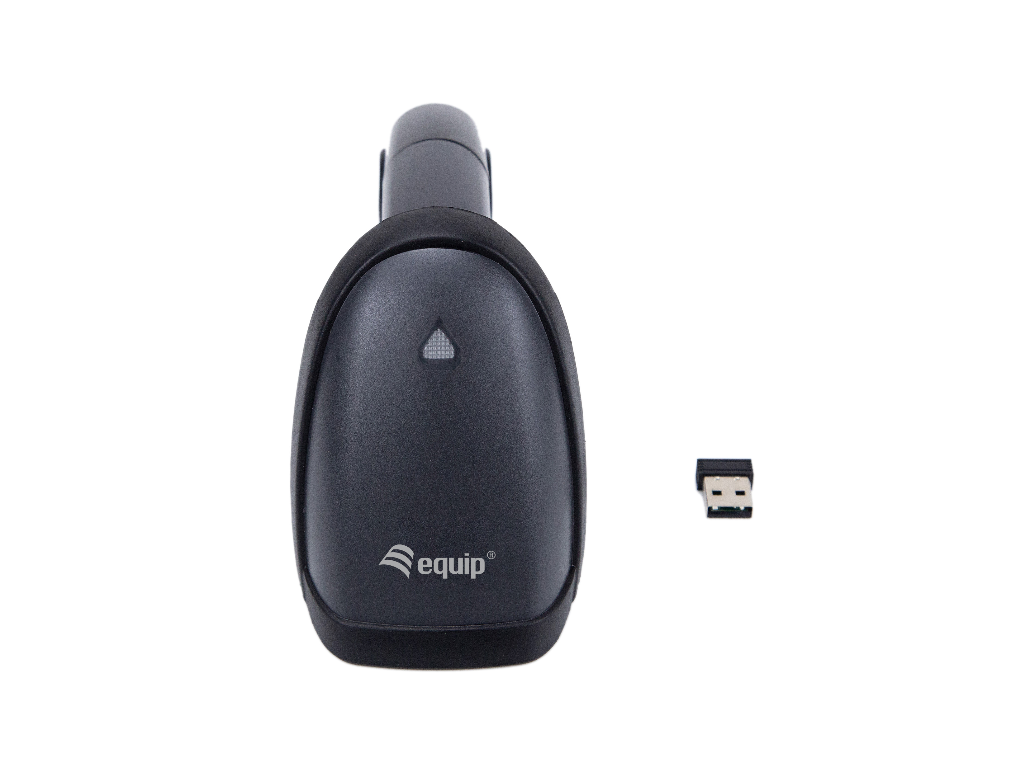 Equip 2D-Barcodescanner Laser Wireless/2.4GHz+Halter schwarz