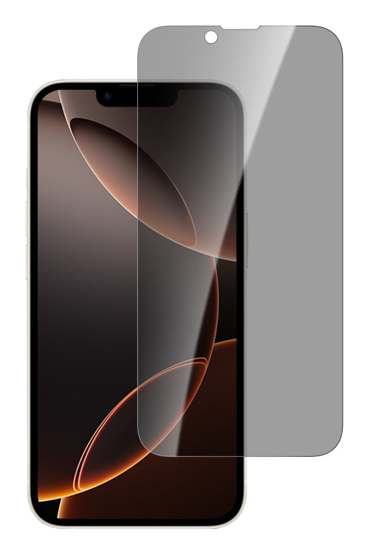SECOND GLASS PRIVACY MIT MONTAG FUER APPLE IPHONE 17E / 16E / 14