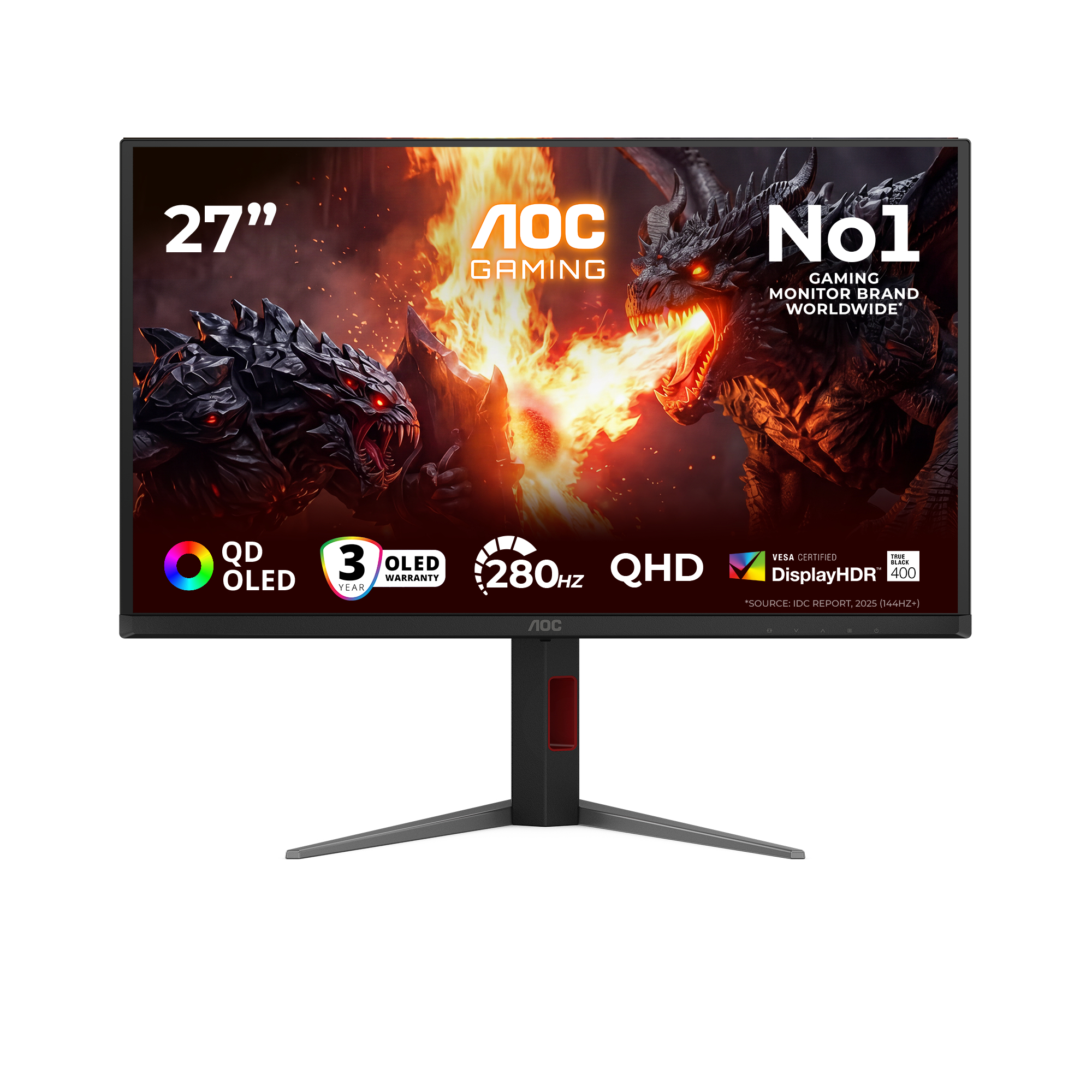 AGON Q27G4ZD QD-OLED, Gaming-Monitor
