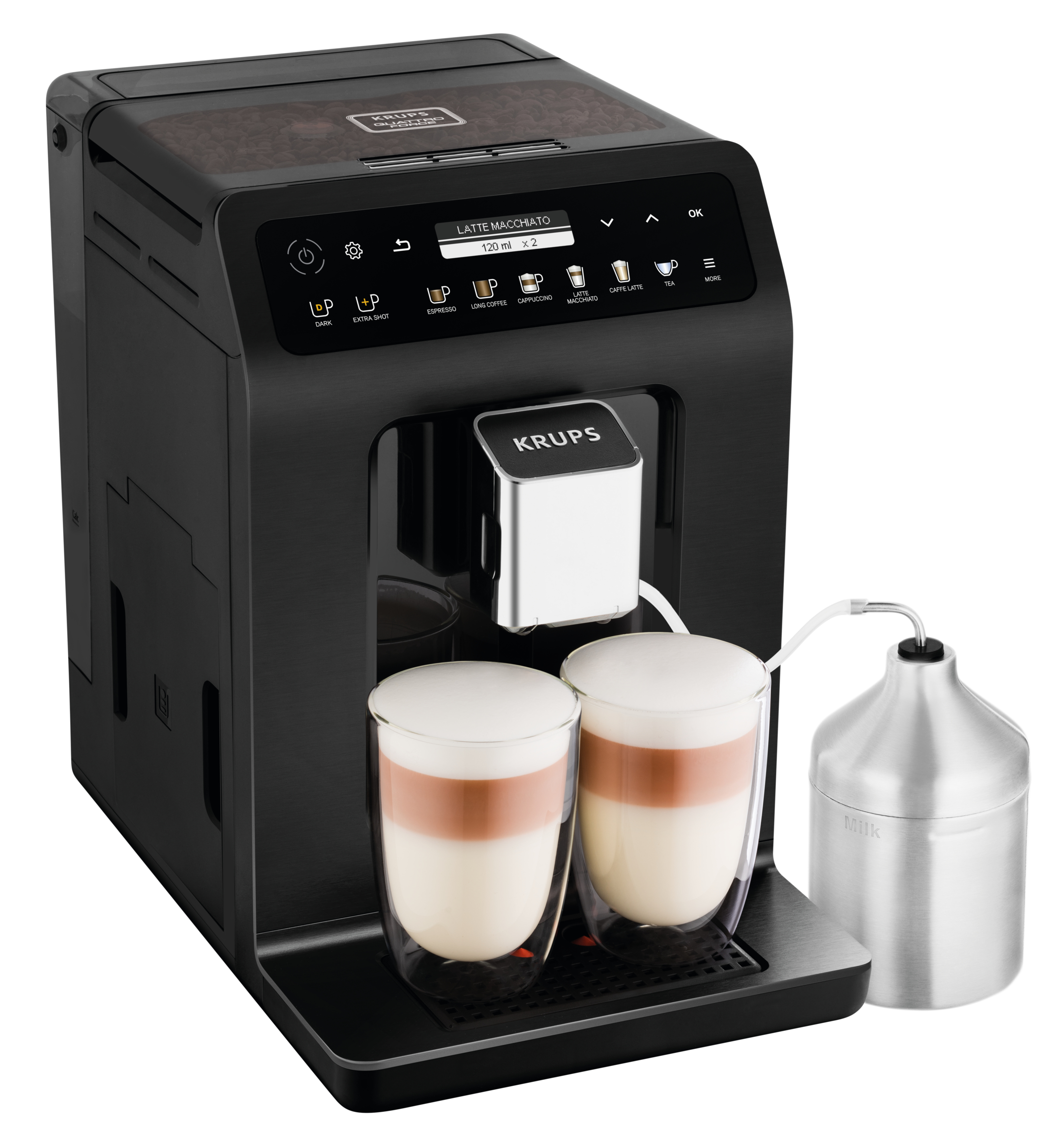 KRUPS EA8948 EVIDENCE PLUS Kaffeevollautomat schwarz