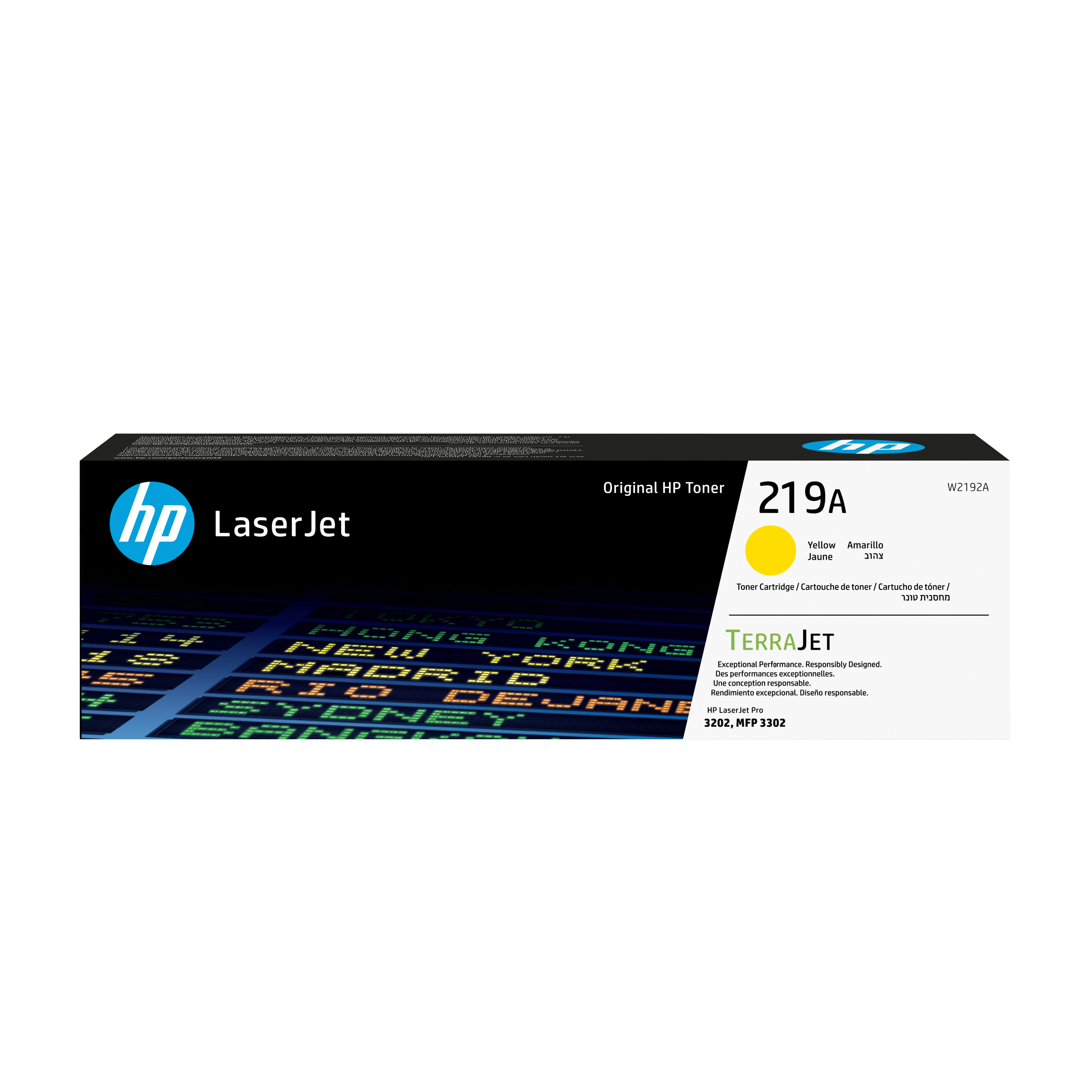 HP 219A Gelb LaserJet Tonerpatrone