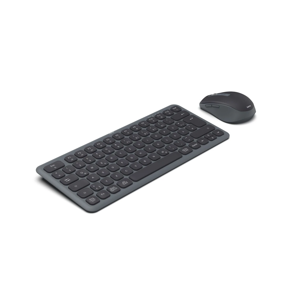 hama WKM-500 Tastatur-Maus-Set kabellos schwarz