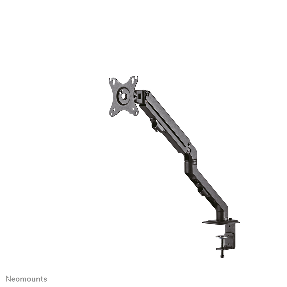 NEOMOUNTS DeskStand Arm Tischlagerung bis 58,6cm 27Zoll 2-7kg Durchführung/Klemme Gasfeder Volle Bewegung Pivot VESA100x