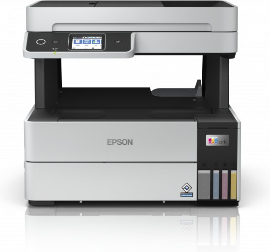 EPSON EcoTank ET-5185 4 in 1 Tintenstrahl-Multifunktionsdrucker grau