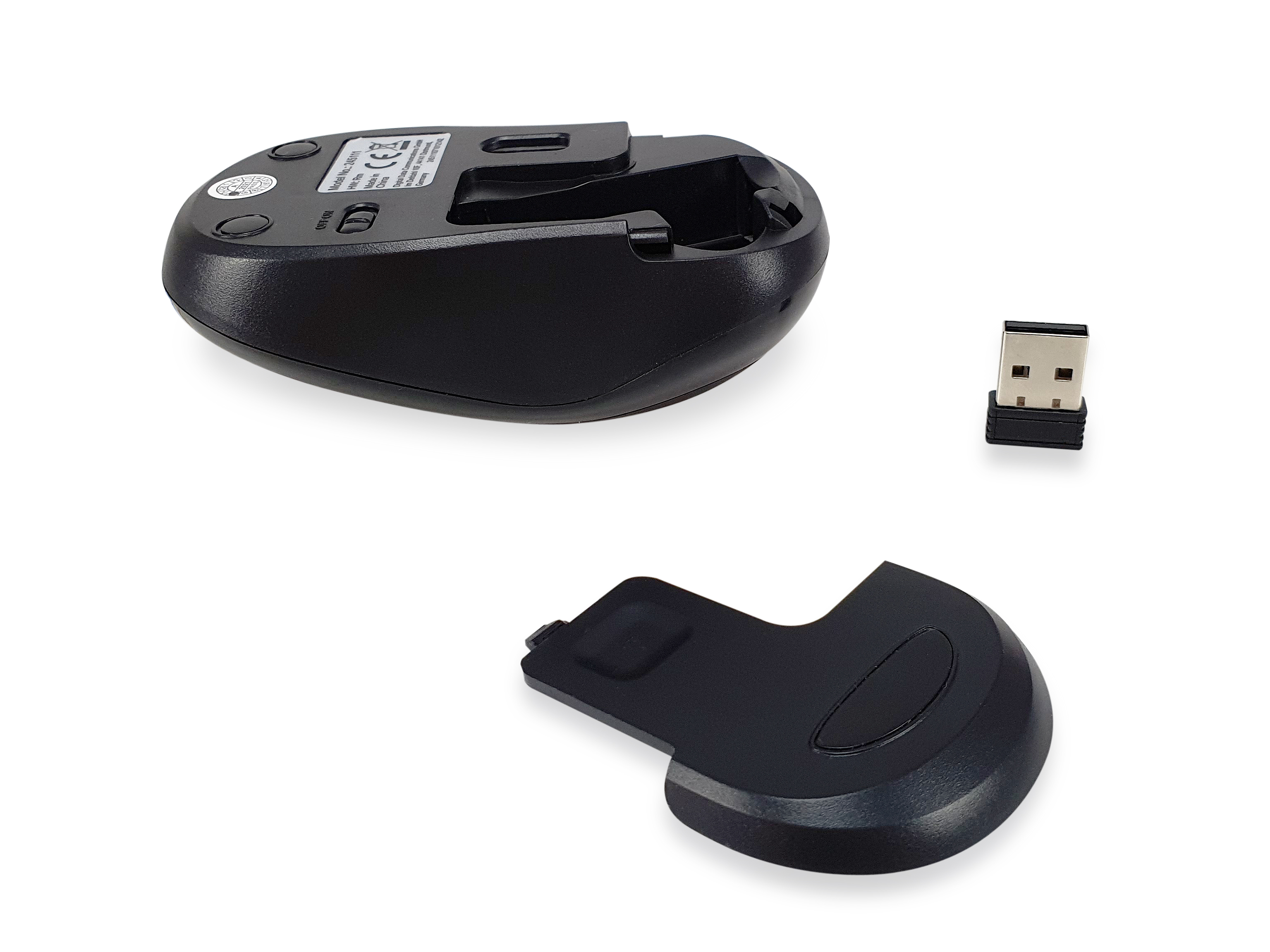 Equip Komfortmaus Wireless USB-A L+R rot