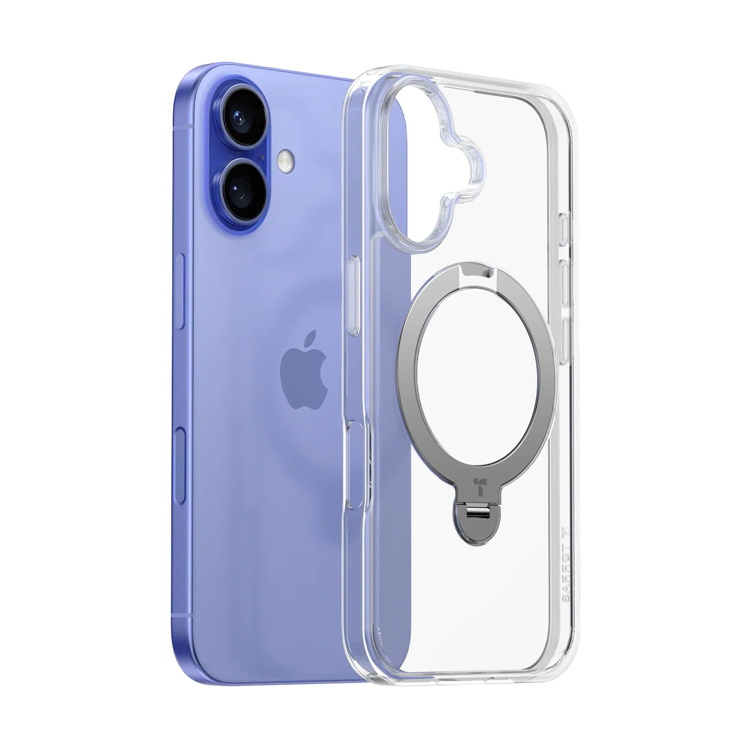 UPRO OSTAND SPIN SERIES IPHONE 16 CLEAR