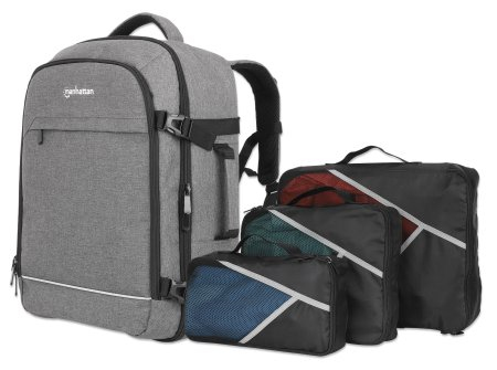 MANHATTAN NB Rucksack Rome bis 17,3 anthrazit