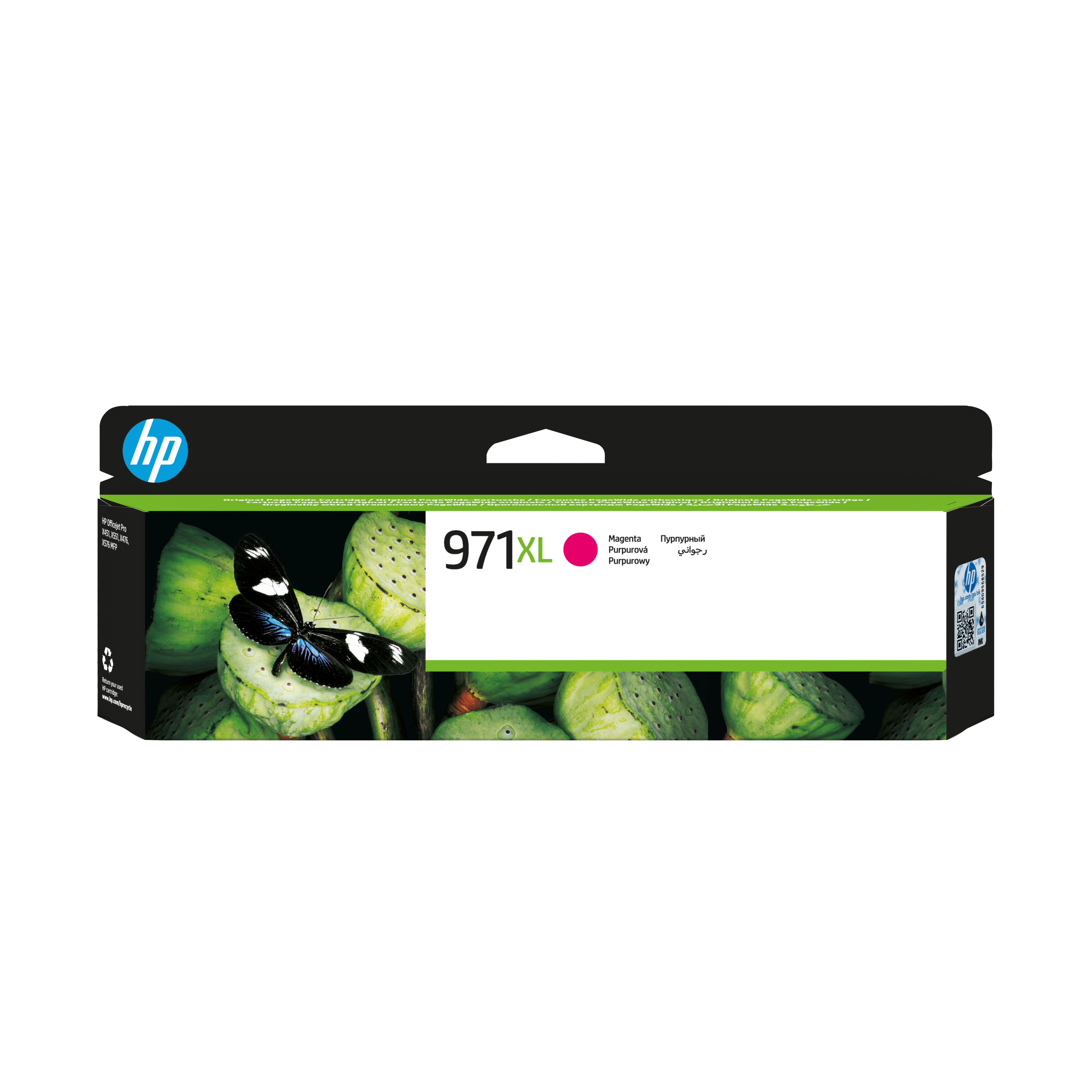 HP 971XL original Ink cartridge CN627A magenta