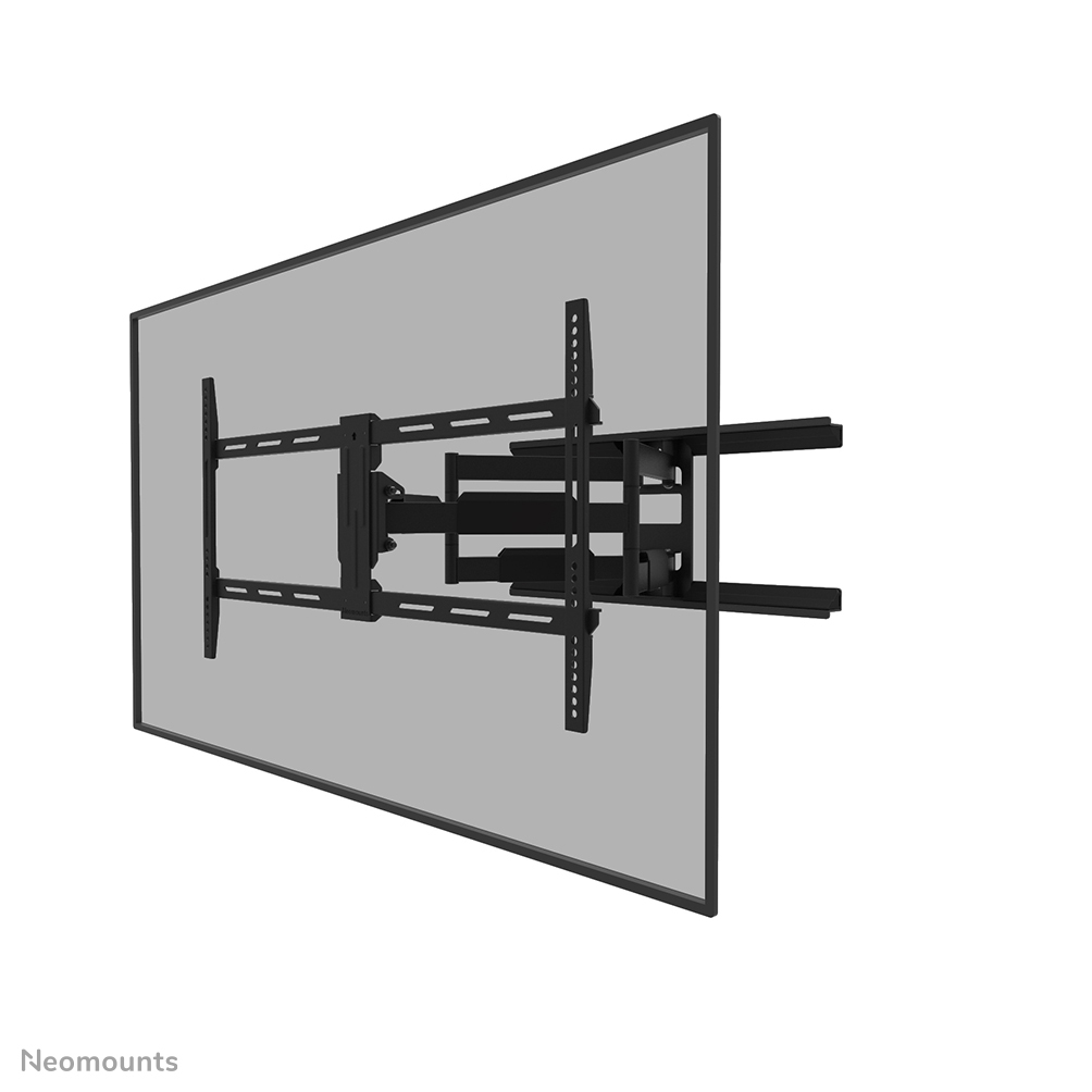 NEOMOUNTS WL40-550BL18 Wallmount Full motion 3 pivots 109,22-190,5cm 43-75Zoll Max 45kg VESA max 800x400 Dist 5,5-71cm Bl