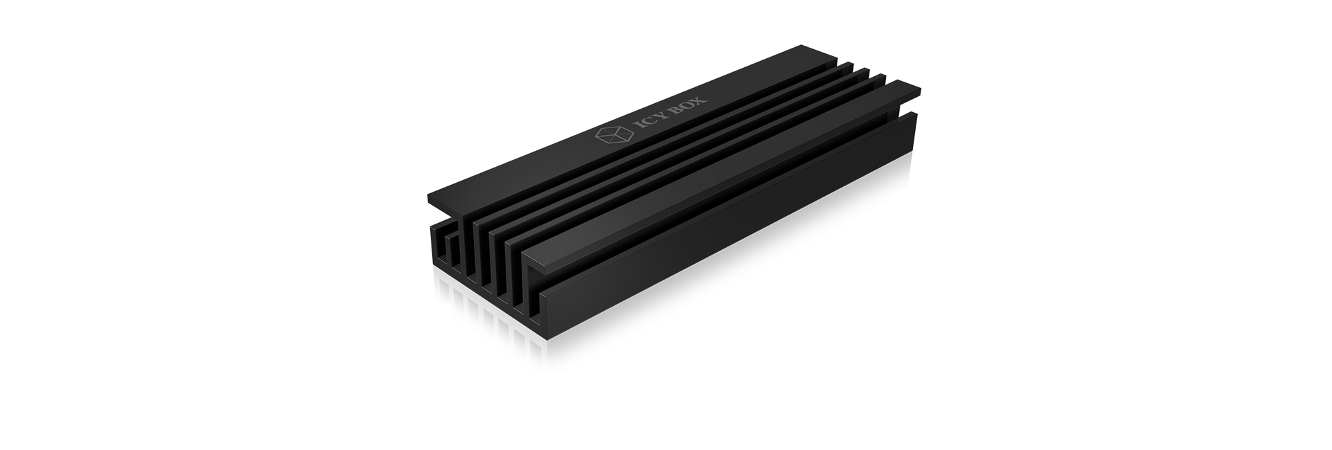 Kühlkörper IcyBox SSD M.2 IB-M2HS-70 black retail