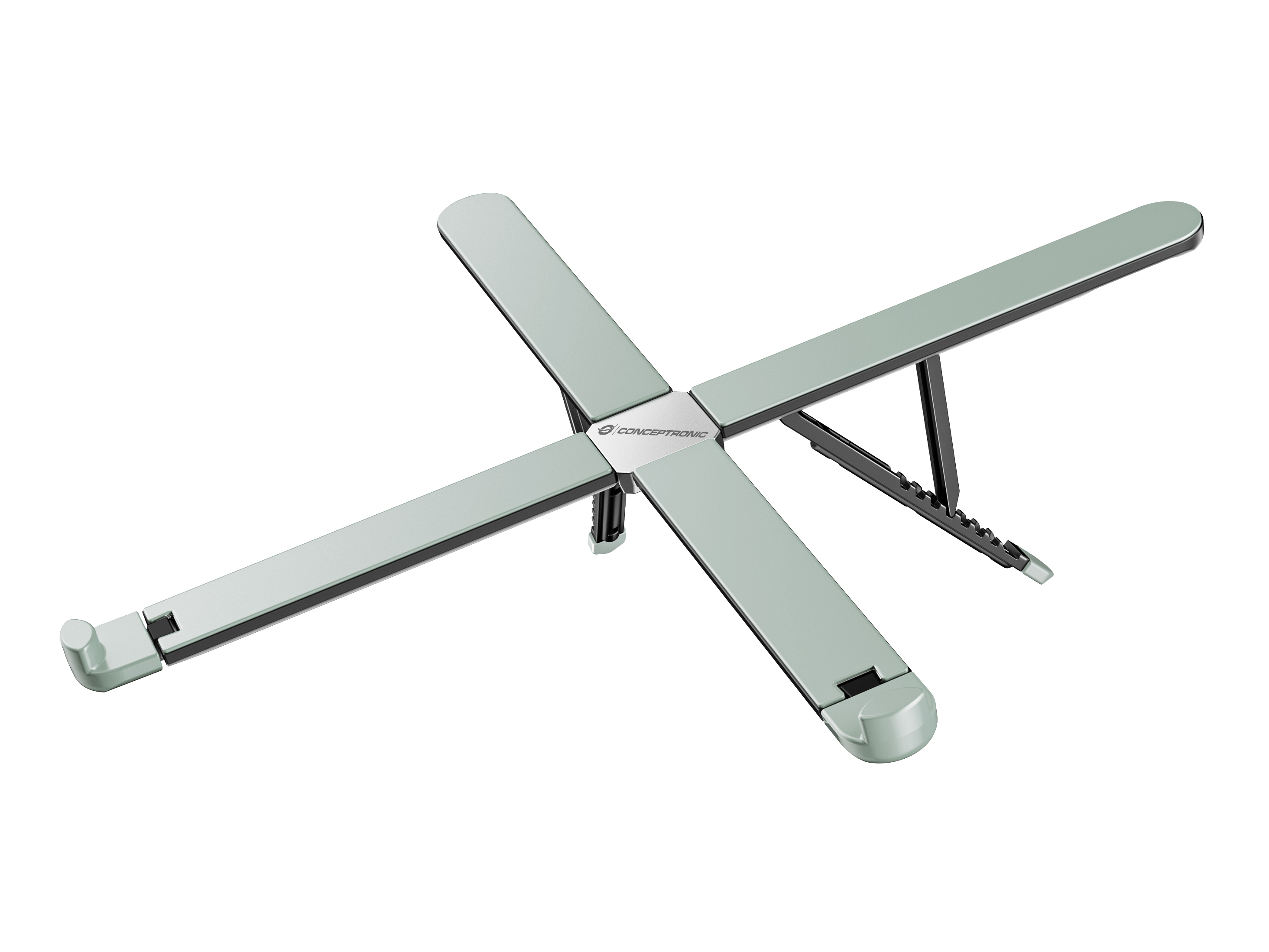 CONCEPTRONIC Laptop-Stand 5kg ERGO tragbar 17.3sil